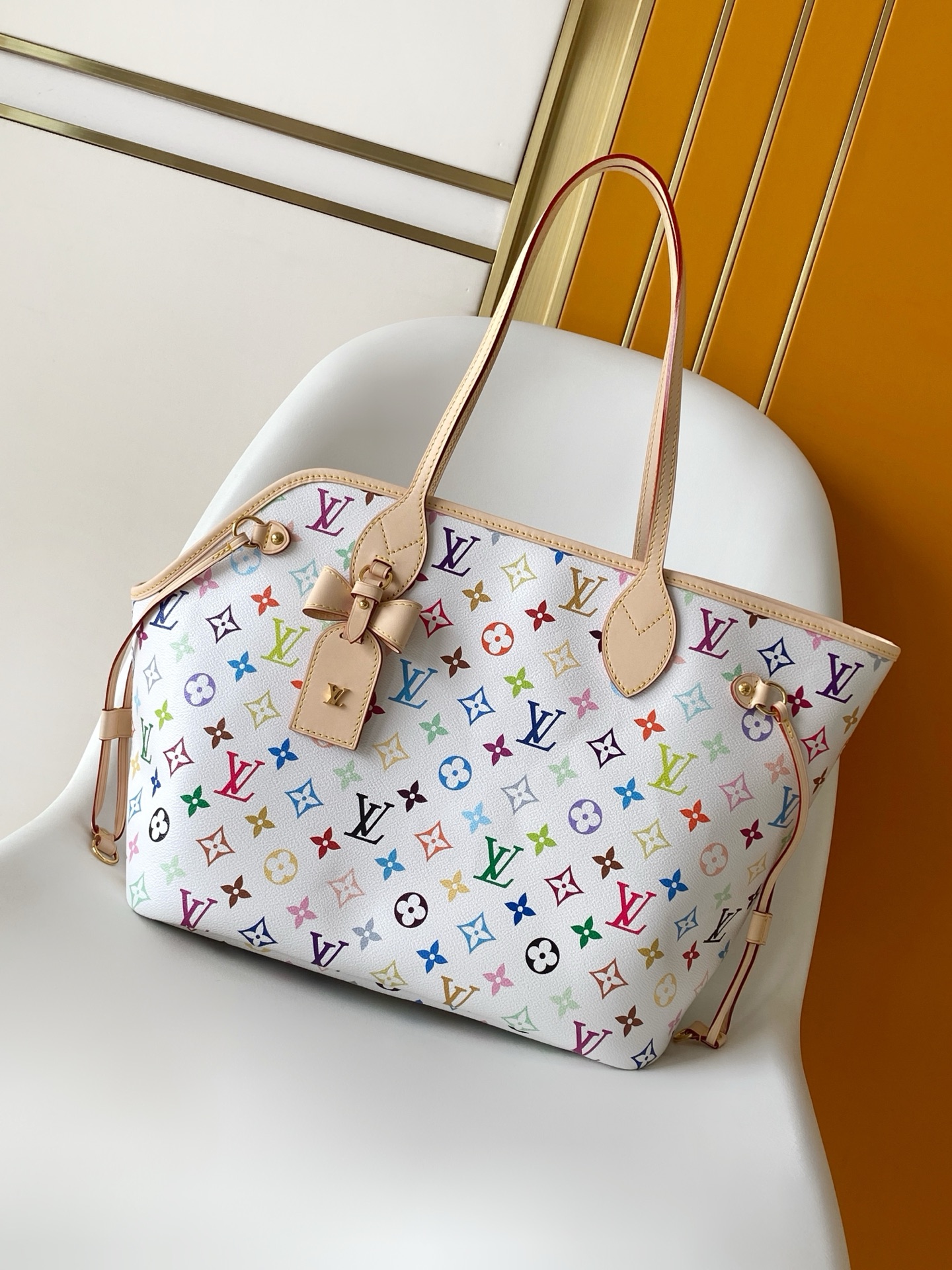 Louis Vuitton Tote Bag Canvas M-l