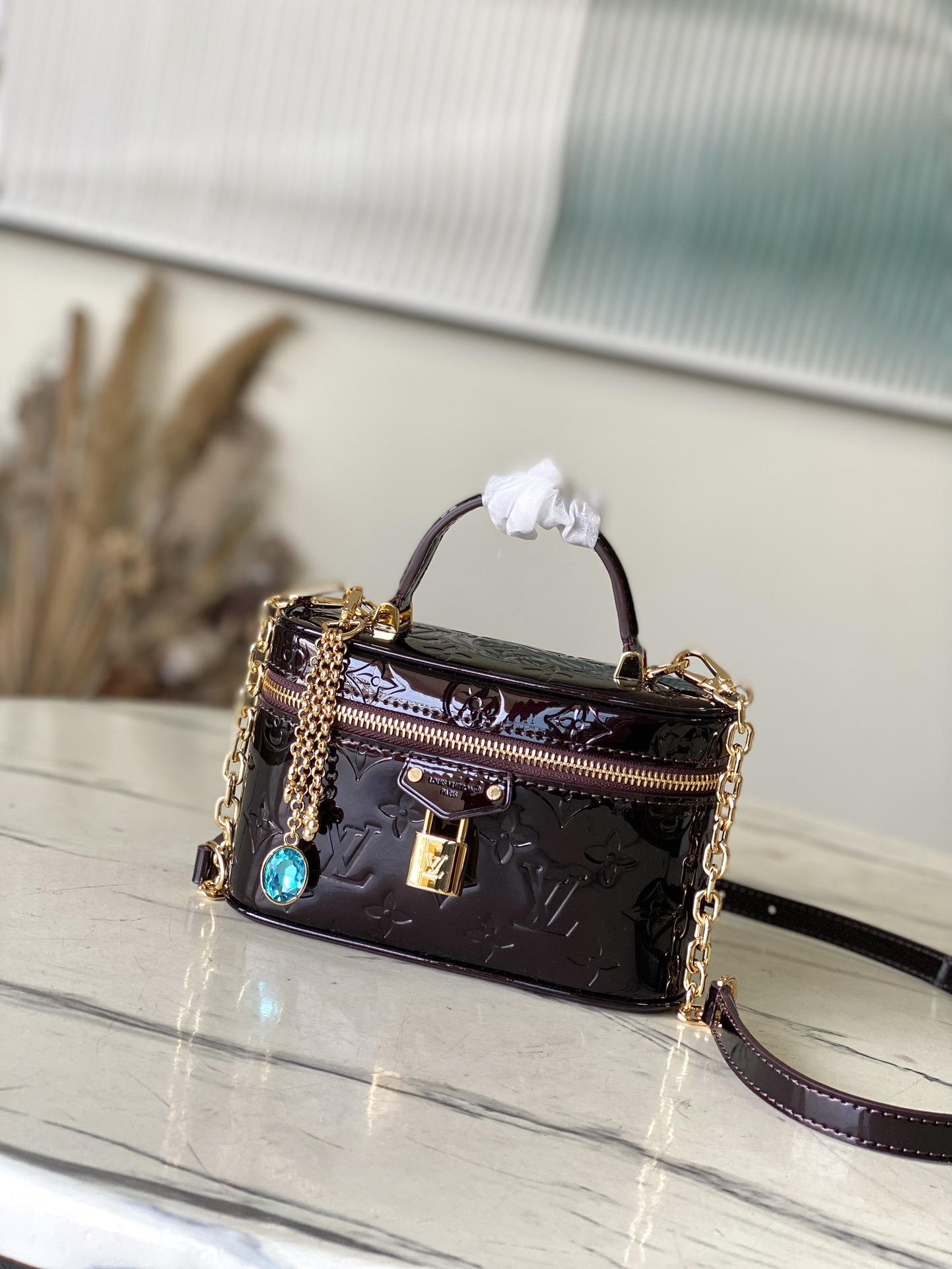 Louis Vuitton Basic Bag Canvas Gold M-l