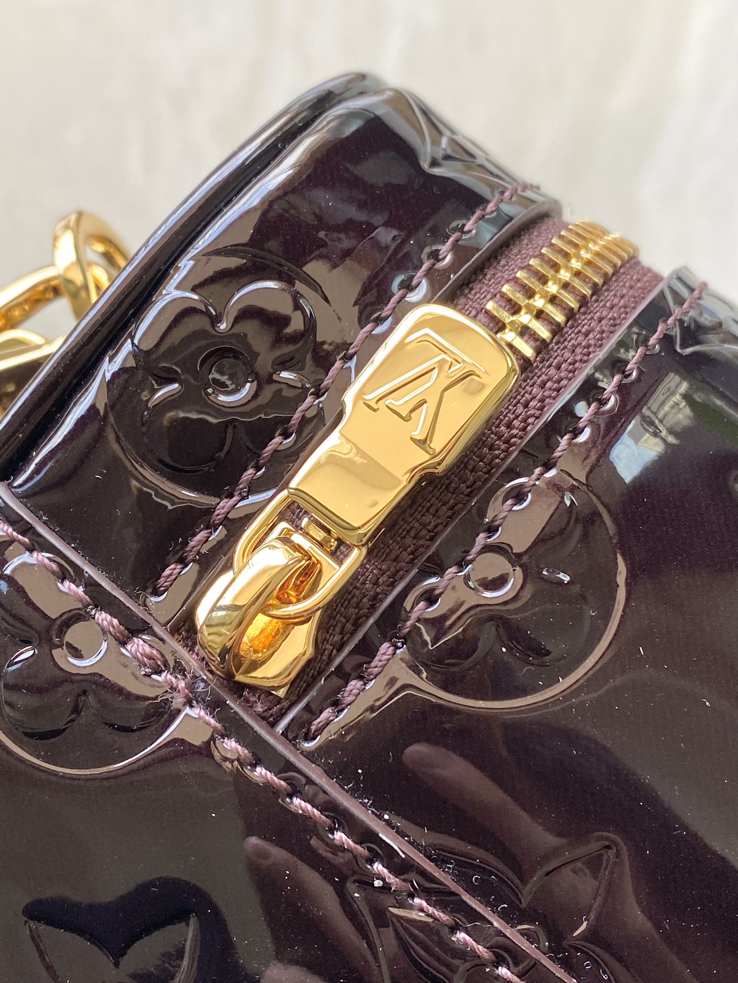 Louis Vuitton Basic Bag Canvas Gold M-l