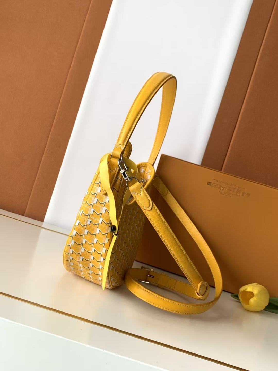 Moynat Basic Bag Cow Leather M-s