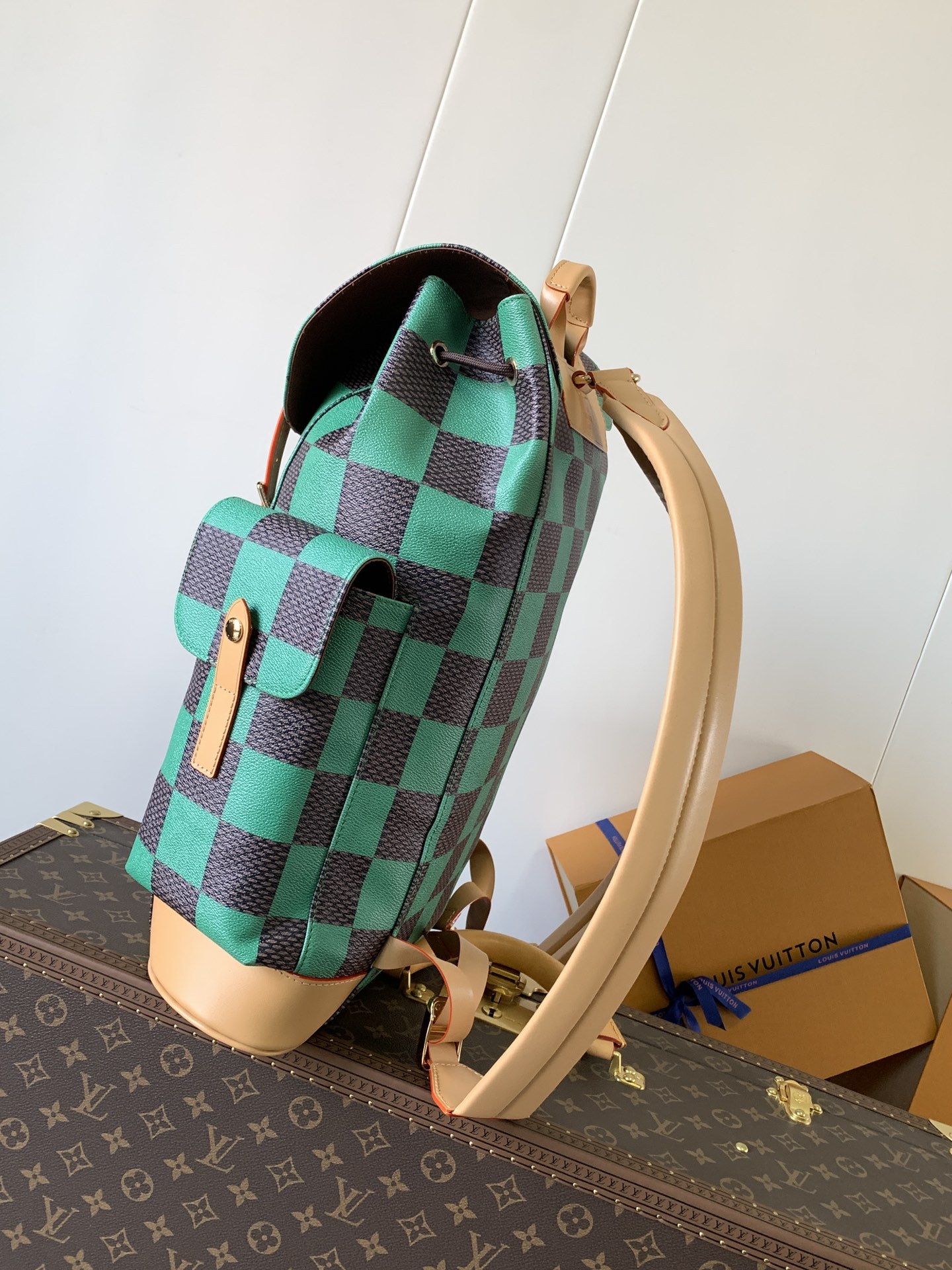 Louis Vuitton Backpack Canvas M-s