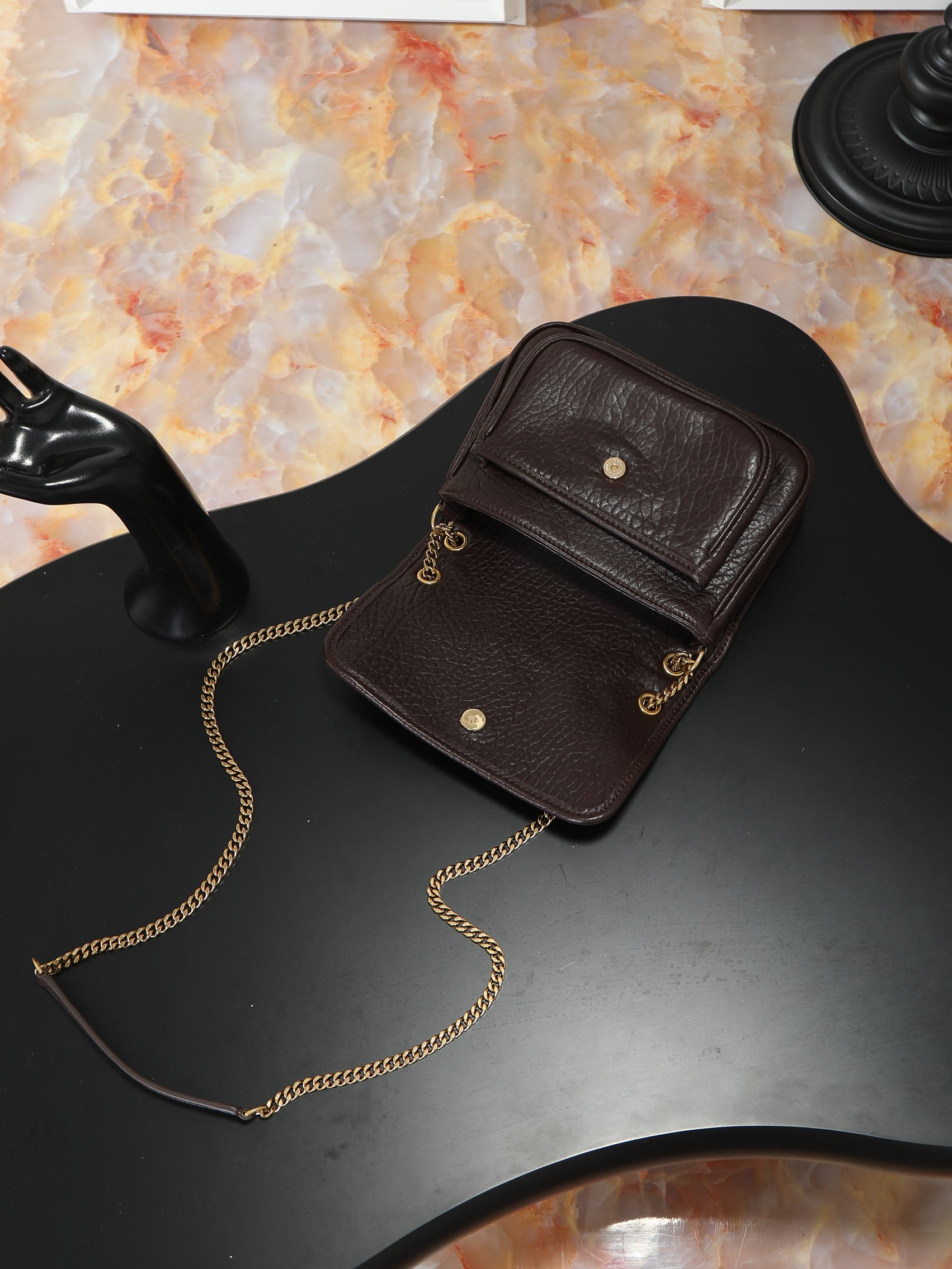 Basic Bag Sheepskin Large Capacity 12cm-22cm