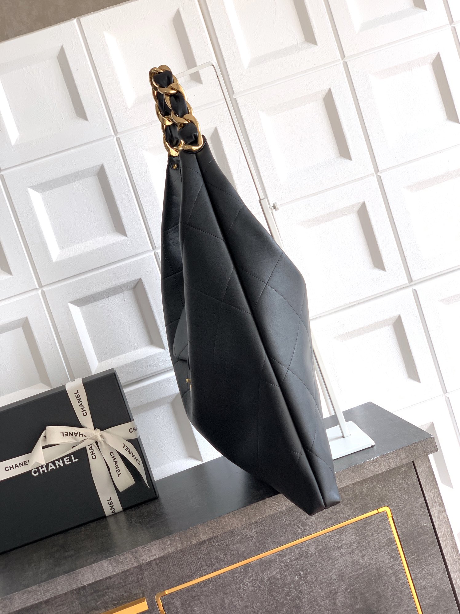 Chanel Basic Bag Cow Leather M-l