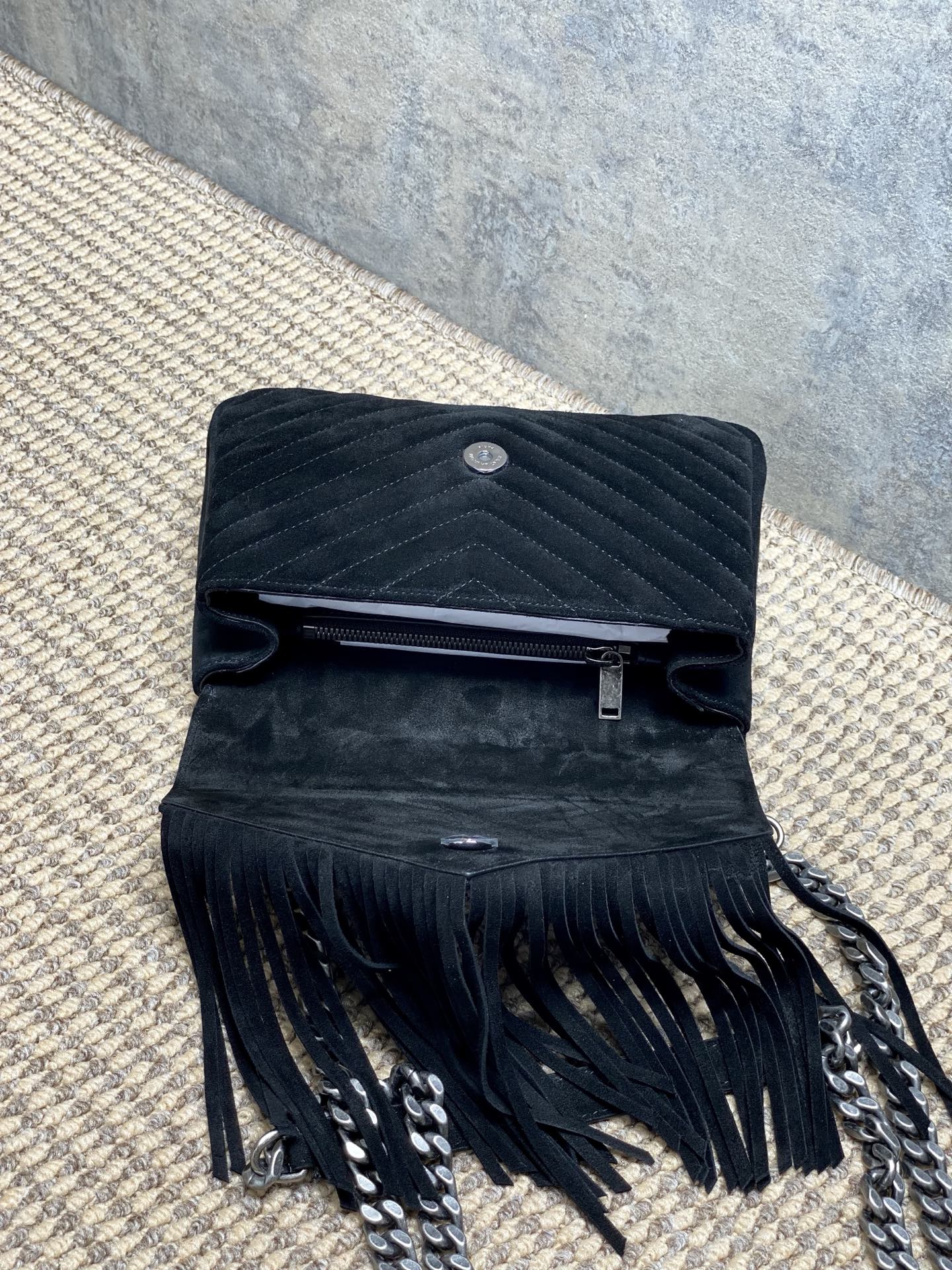 Ysl Tote Bag Real Leather Gold 24cm-l-s