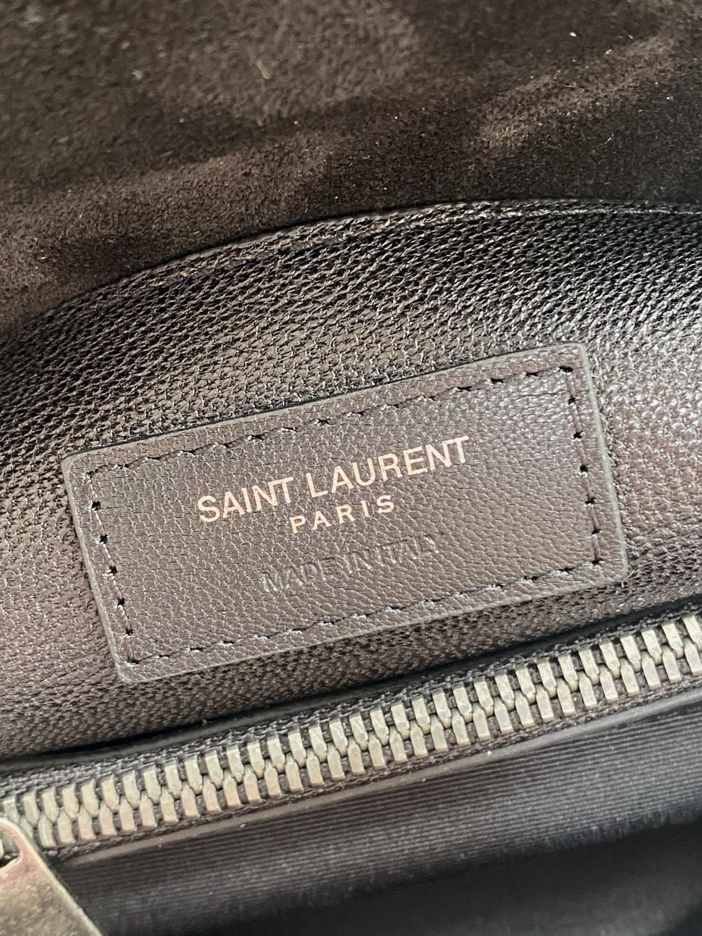 Ysl Tote Bag Real Leather Gold 24cm-l-s