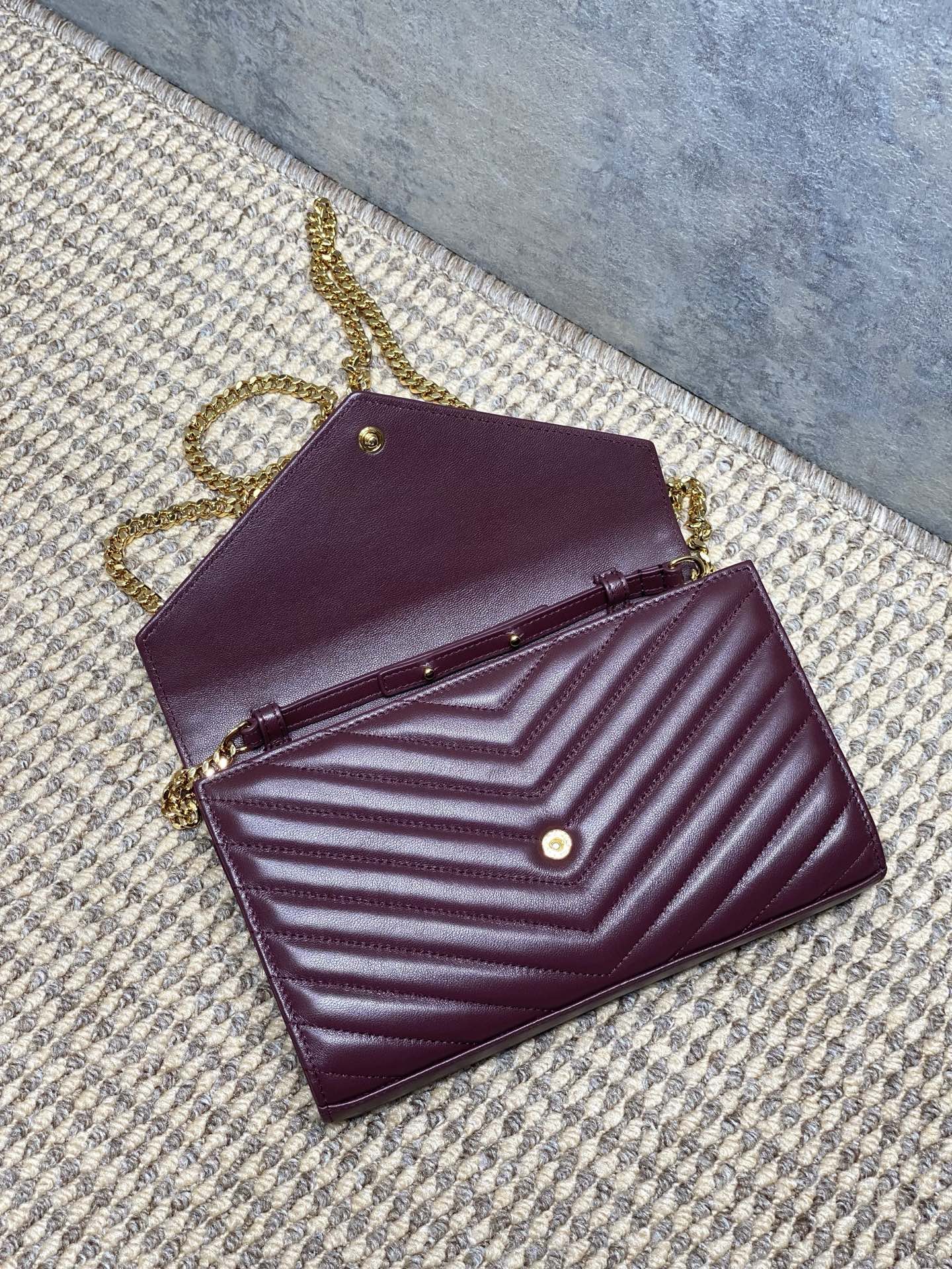 Ysl Clutch Bag Sheepskin L-s