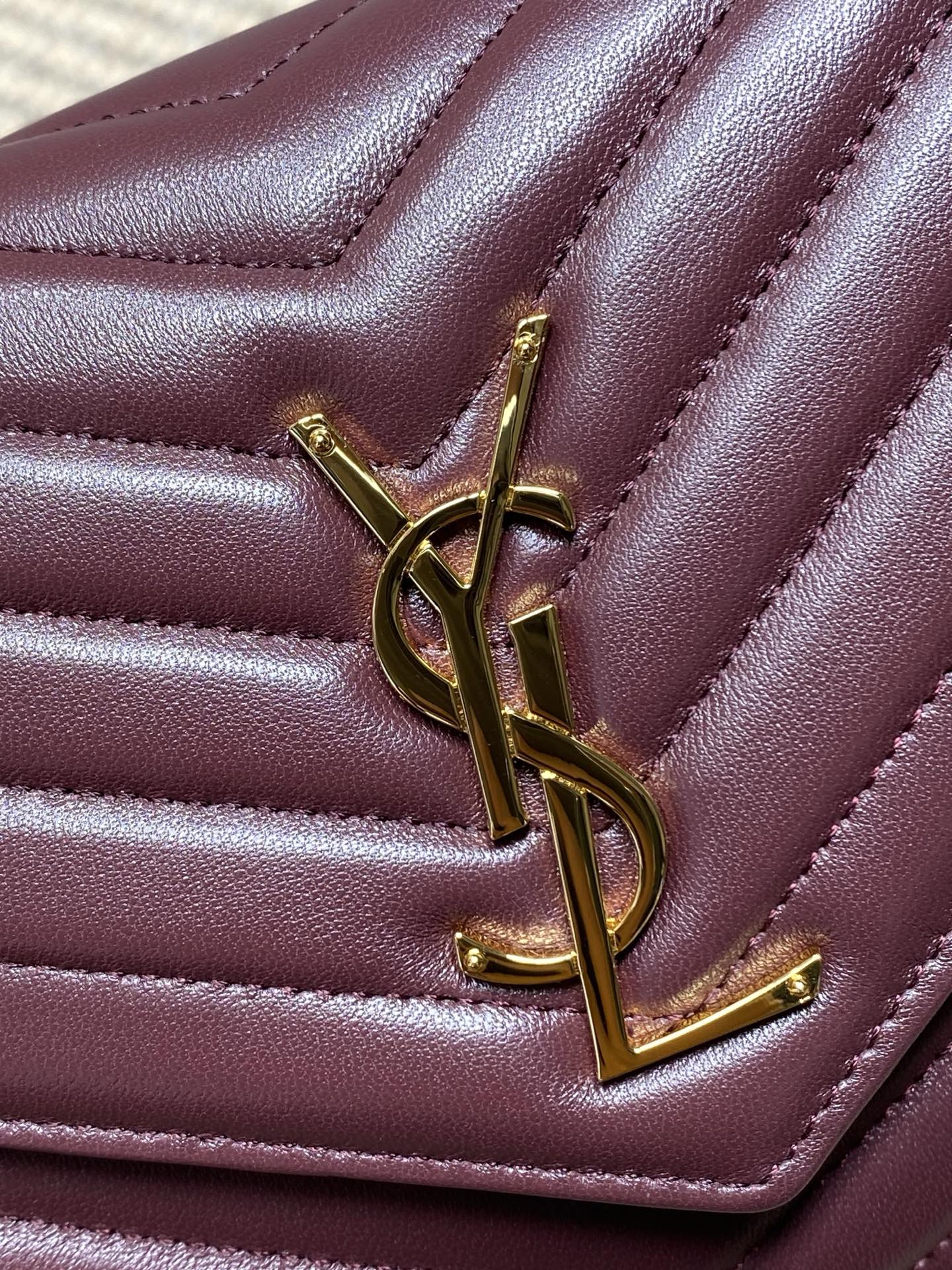 Ysl Clutch Bag Sheepskin L-s