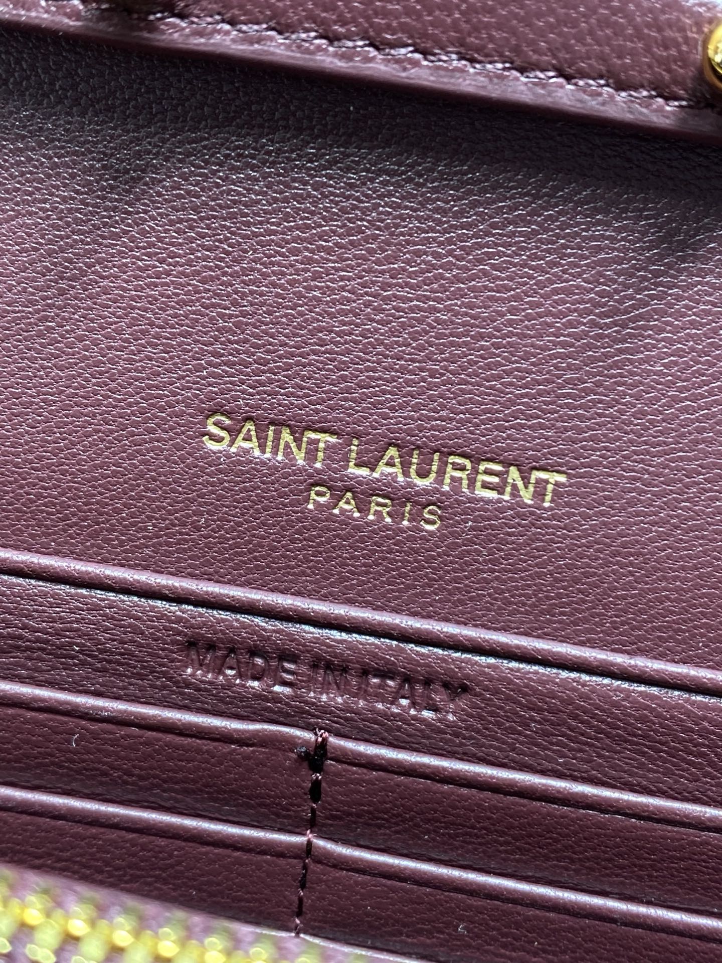Ysl Clutch Bag Sheepskin L-s