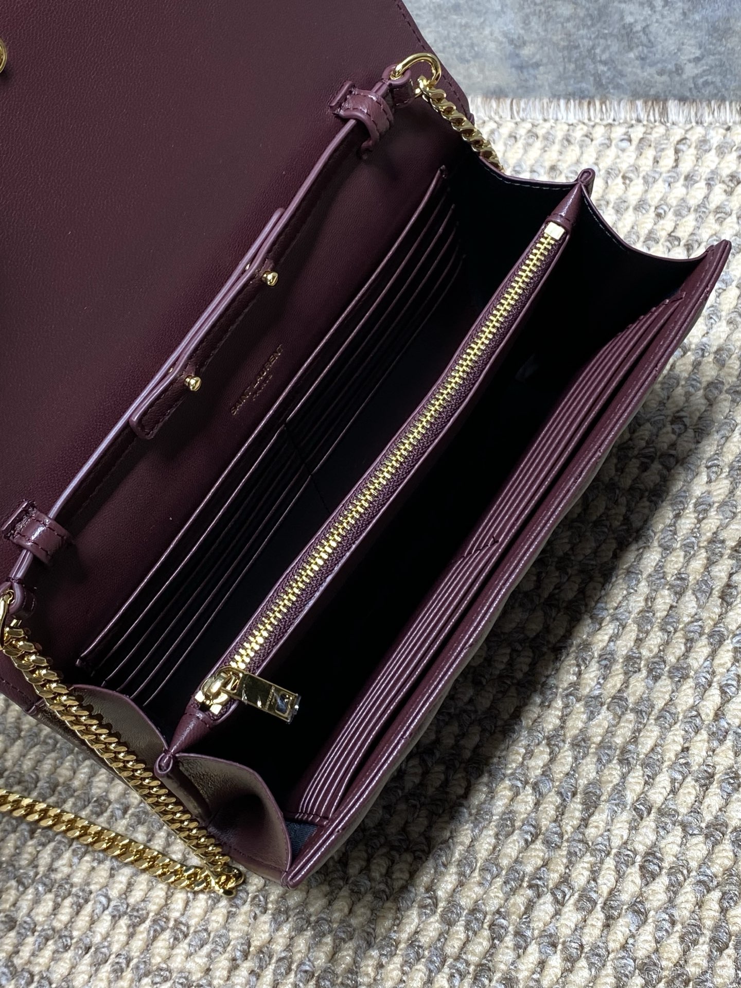 Ysl Clutch Bag Sheepskin L-s