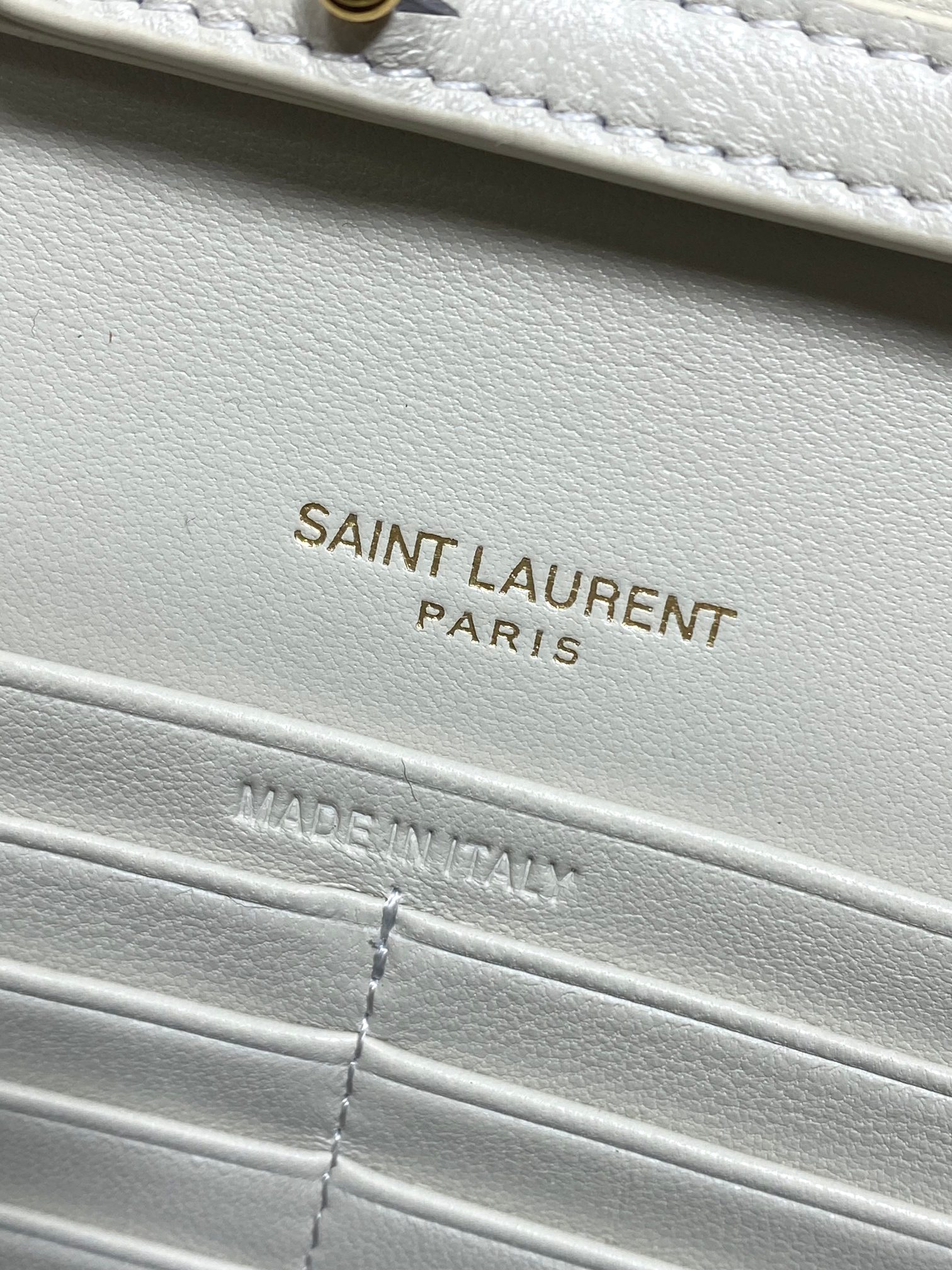 Ysl Clutch Bag Sheepskin L-s