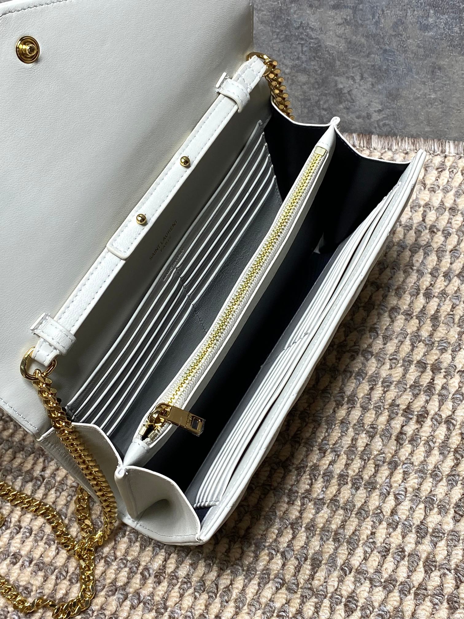 Ysl Clutch Bag Sheepskin L-s