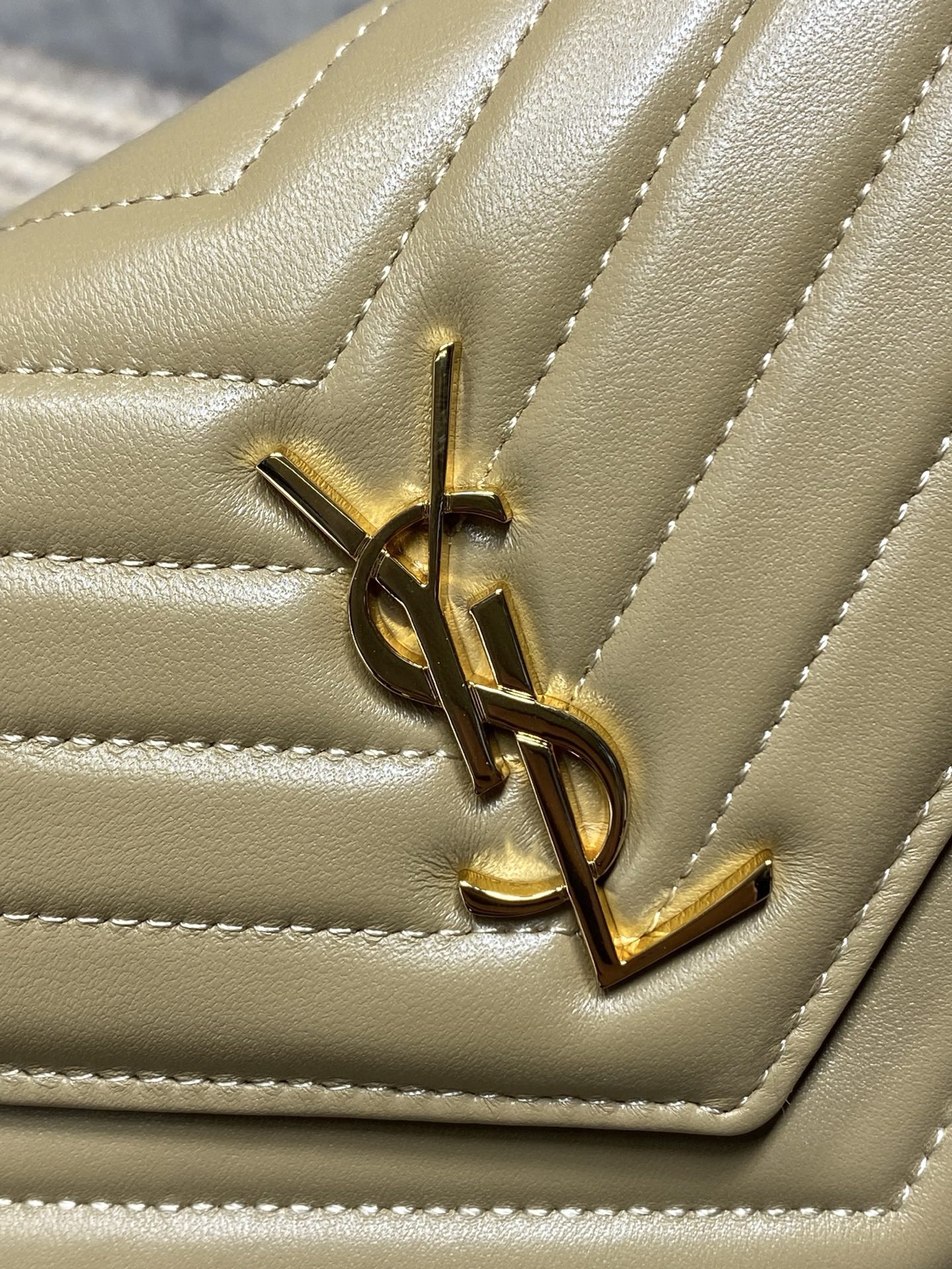 Ysl Clutch Bag Sheepskin L-s