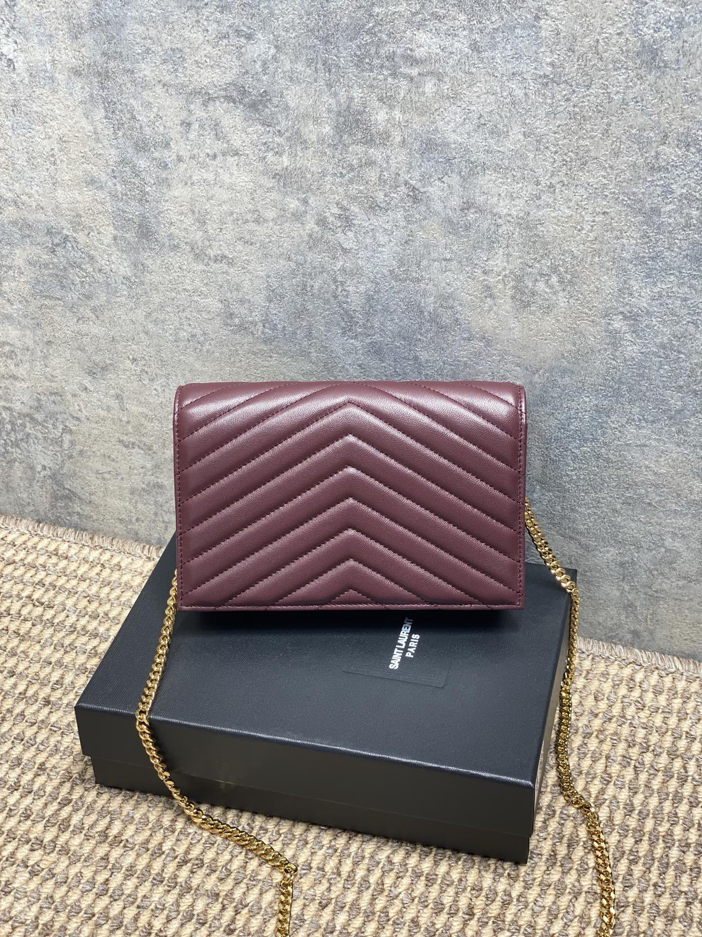 Ysl Clutch Bag Sheepskin L-s