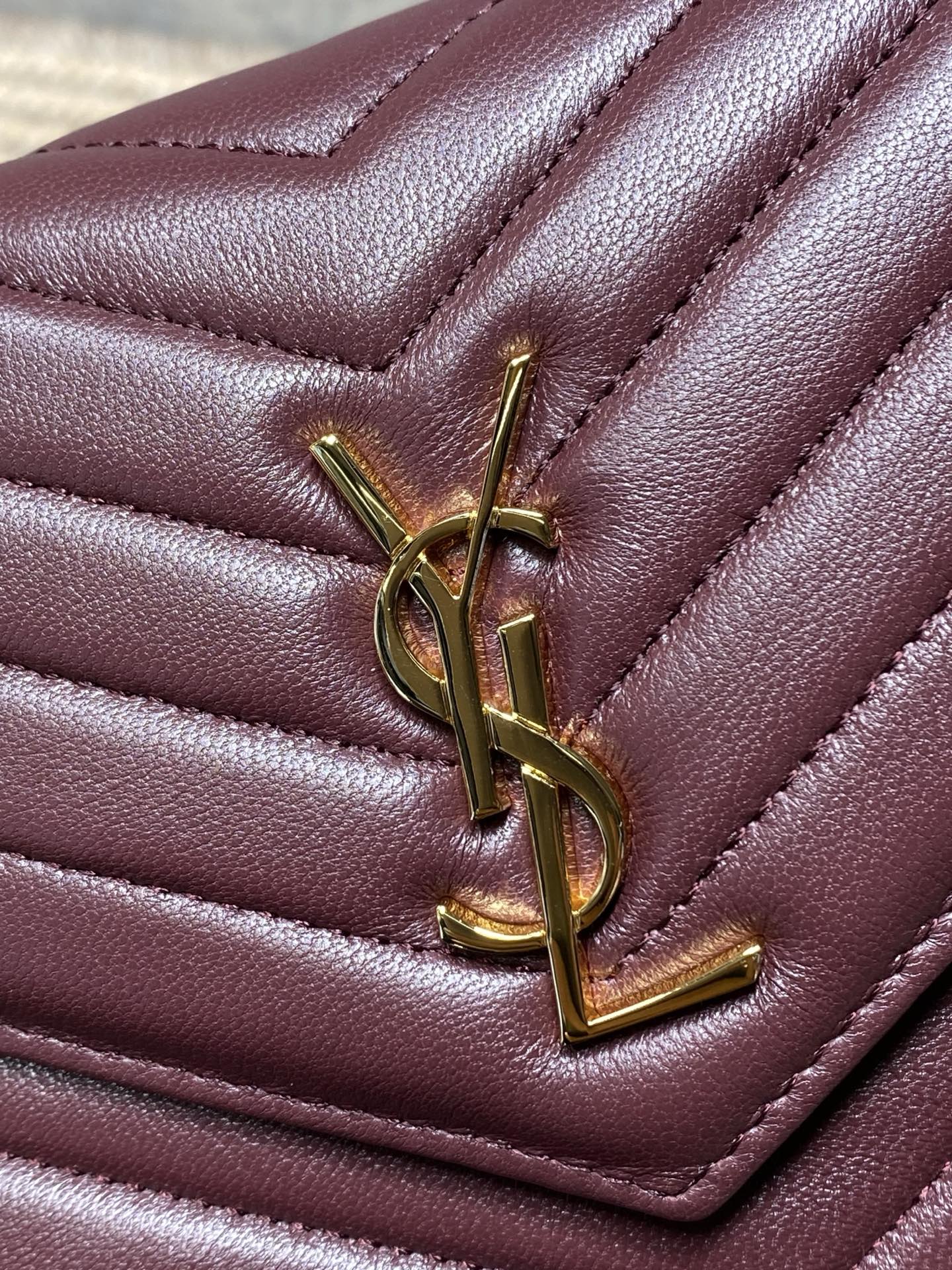 Ysl Clutch Bag Sheepskin L-s