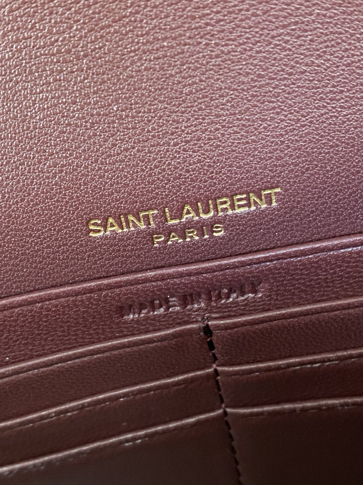Ysl Clutch Bag Sheepskin L-s