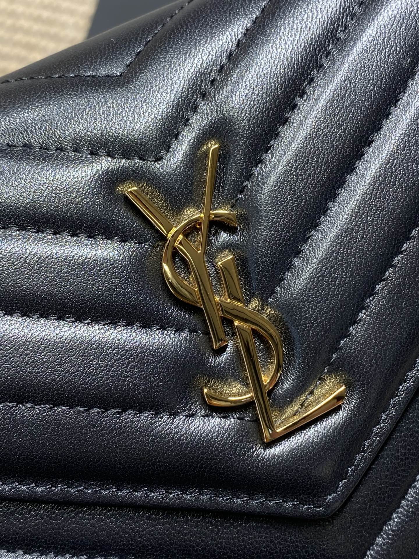 Ysl Clutch Bag Sheepskin L-s