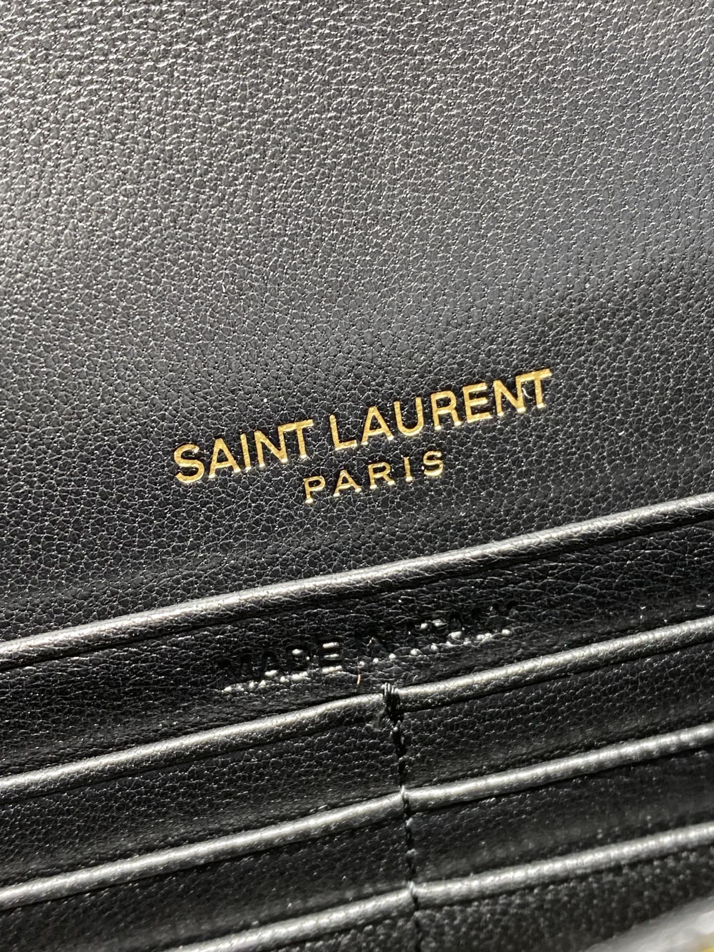 Ysl Clutch Bag Sheepskin L-s