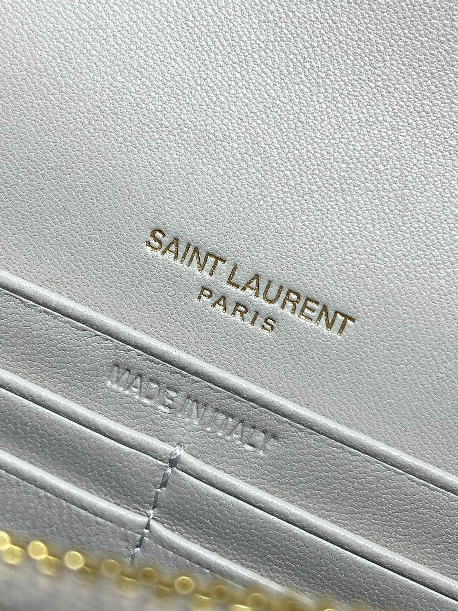Ysl Clutch Bag Sheepskin L-s