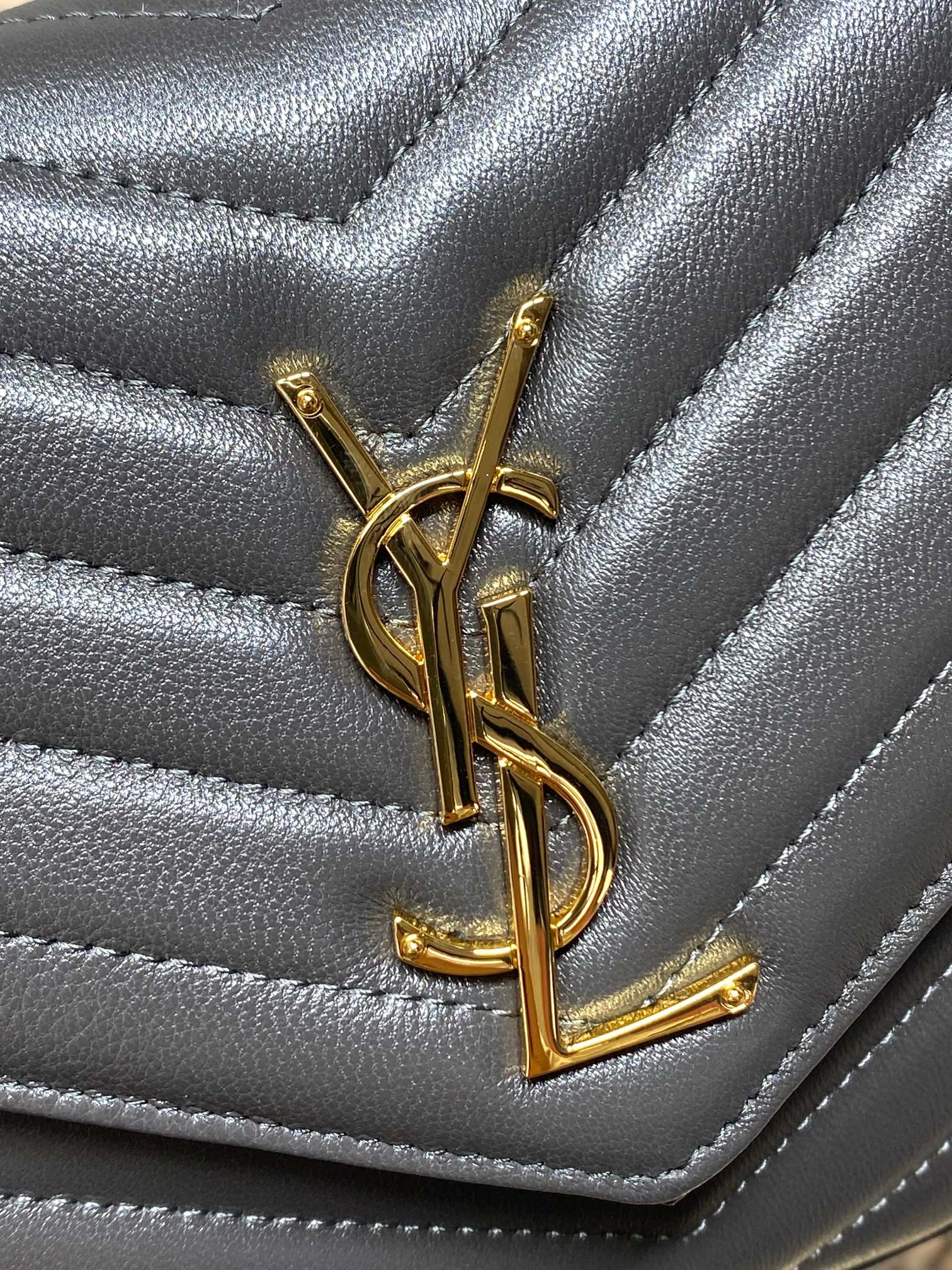 Ysl Clutch Bag Sheepskin L-s