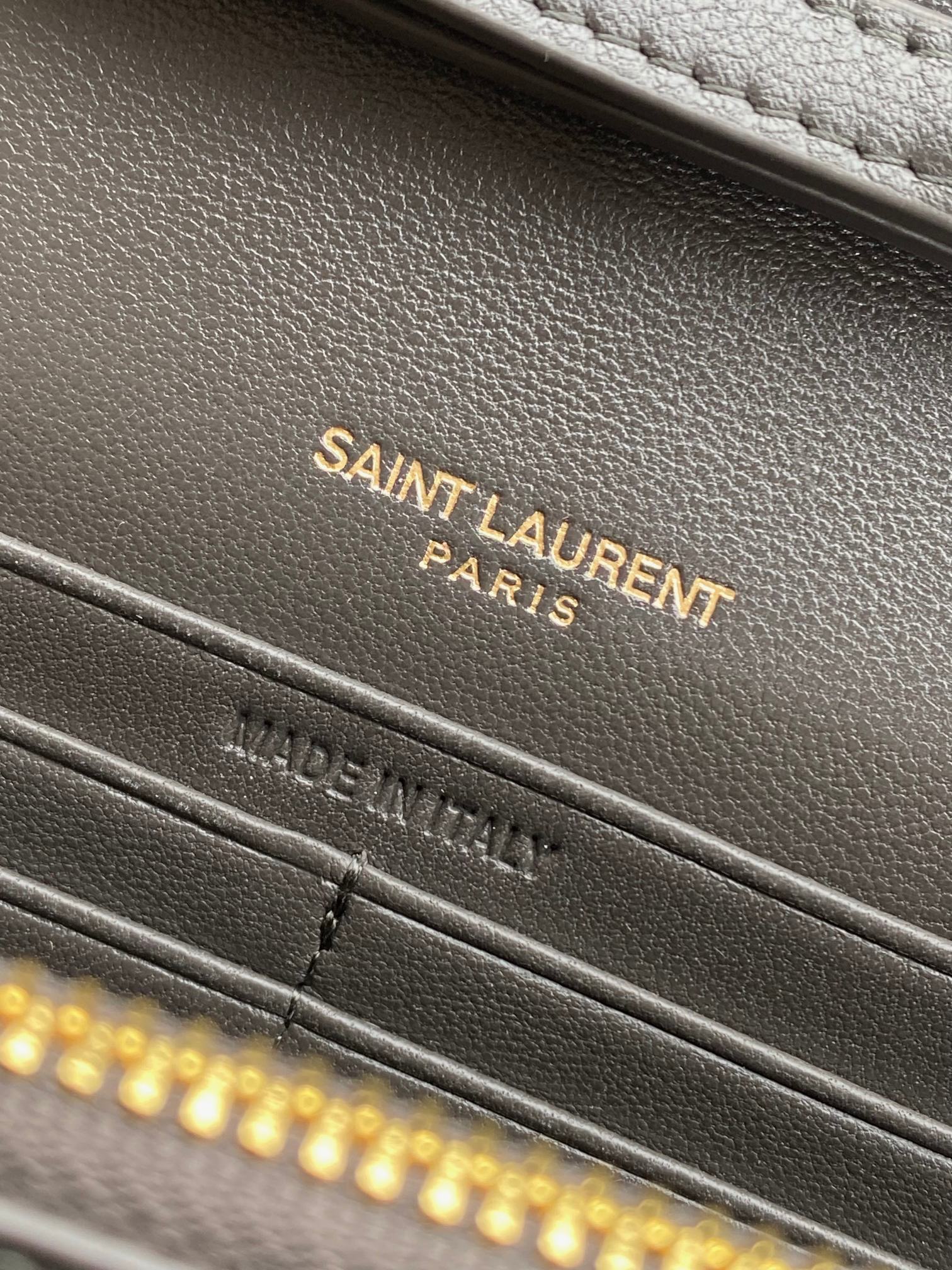 Ysl Clutch Bag Sheepskin L-s