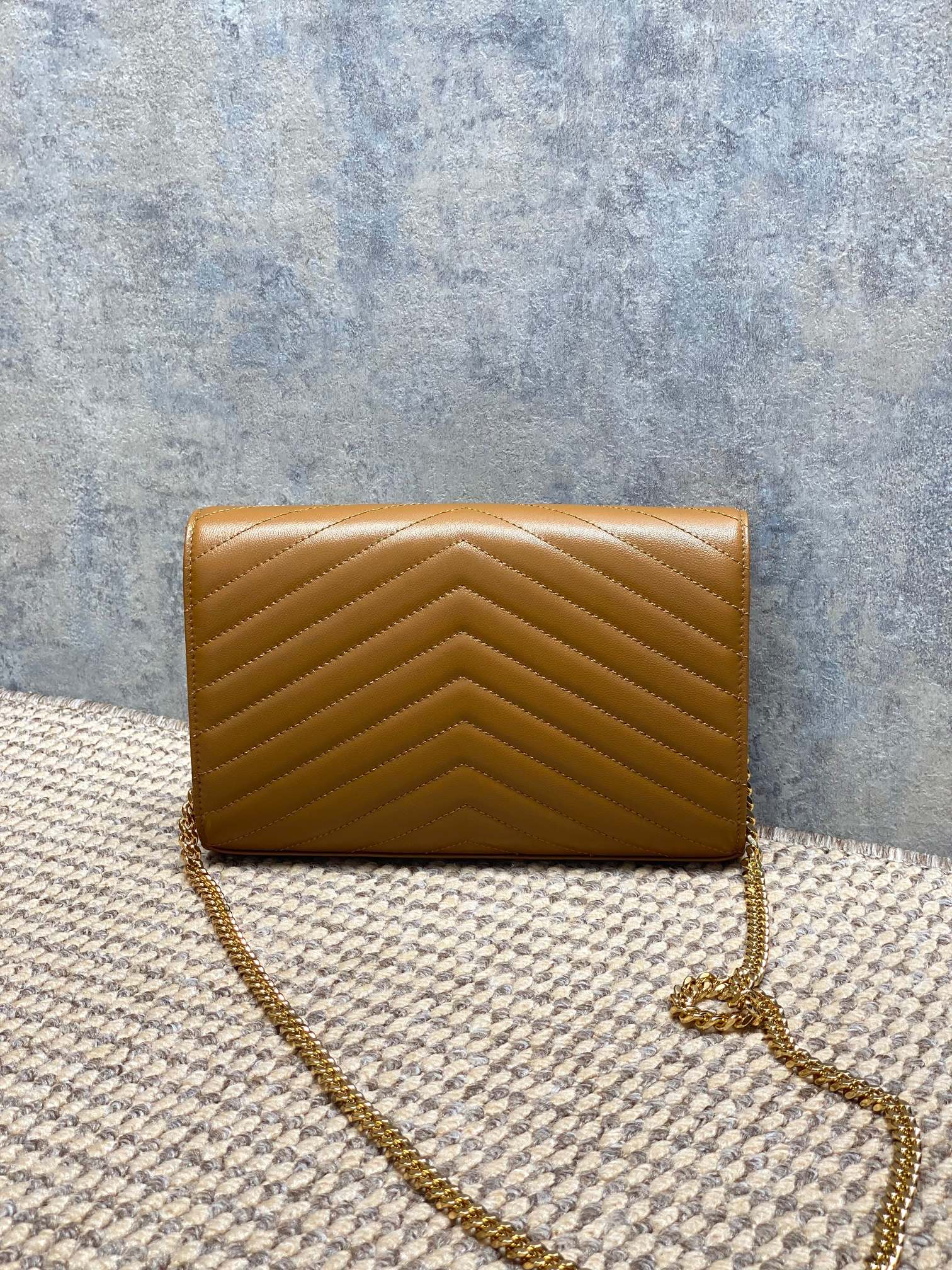 Ysl Clutch Bag Sheepskin L-s