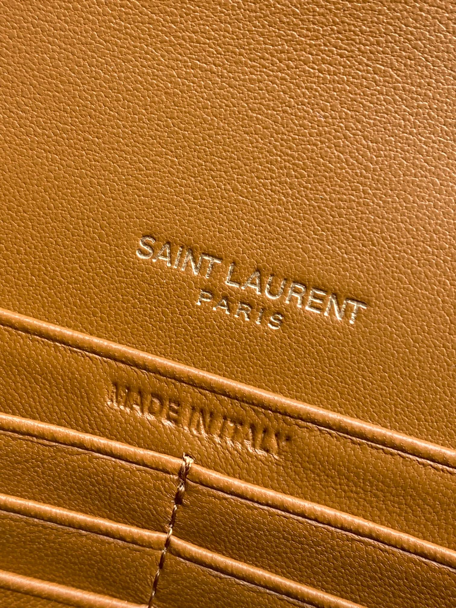 Ysl Clutch Bag Sheepskin L-s