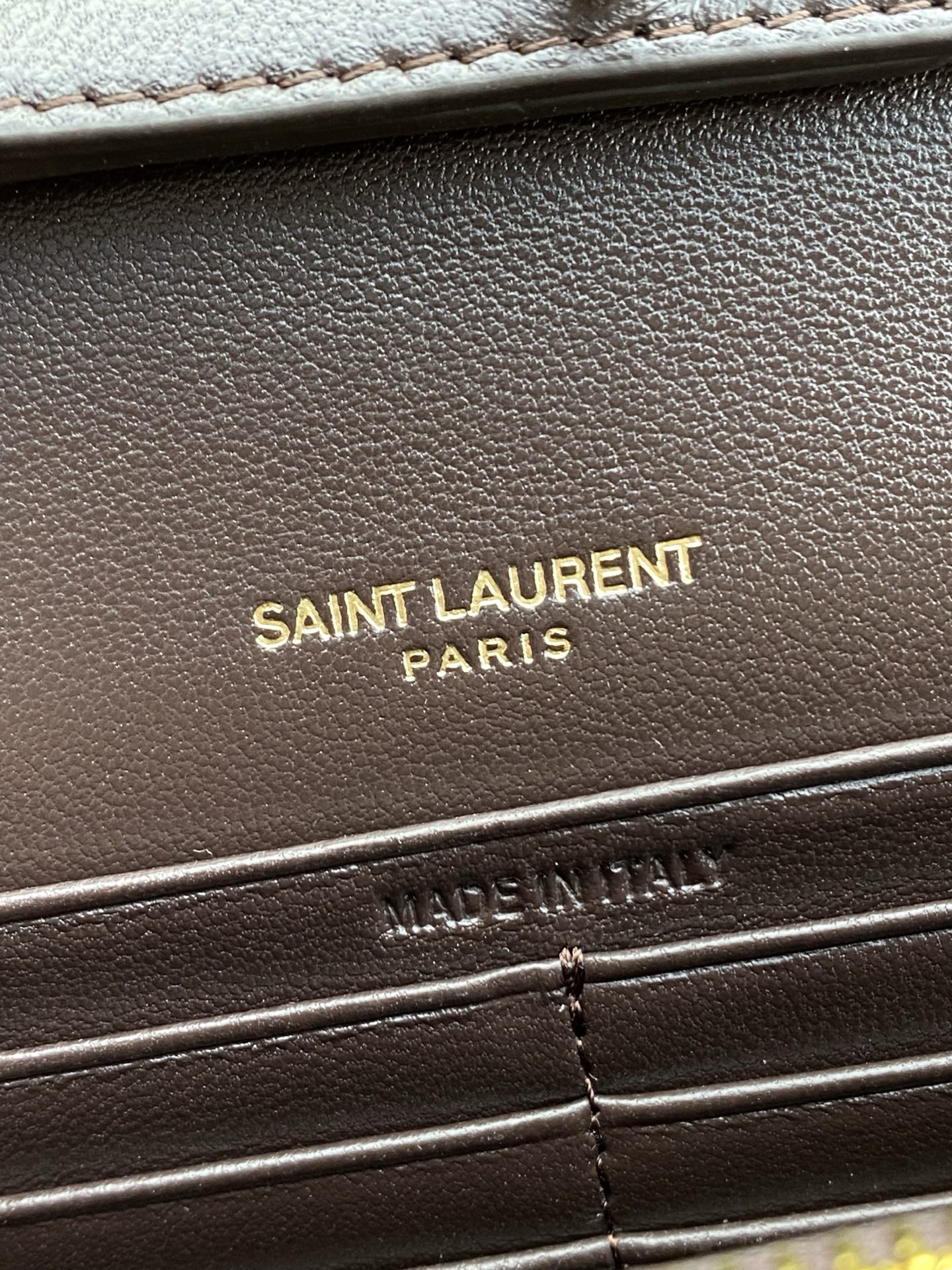 Ysl Clutch Bag Sheepskin L-s