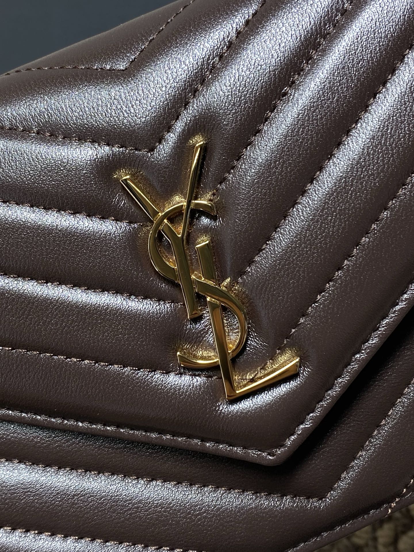 Ysl Clutch Bag Sheepskin L-s