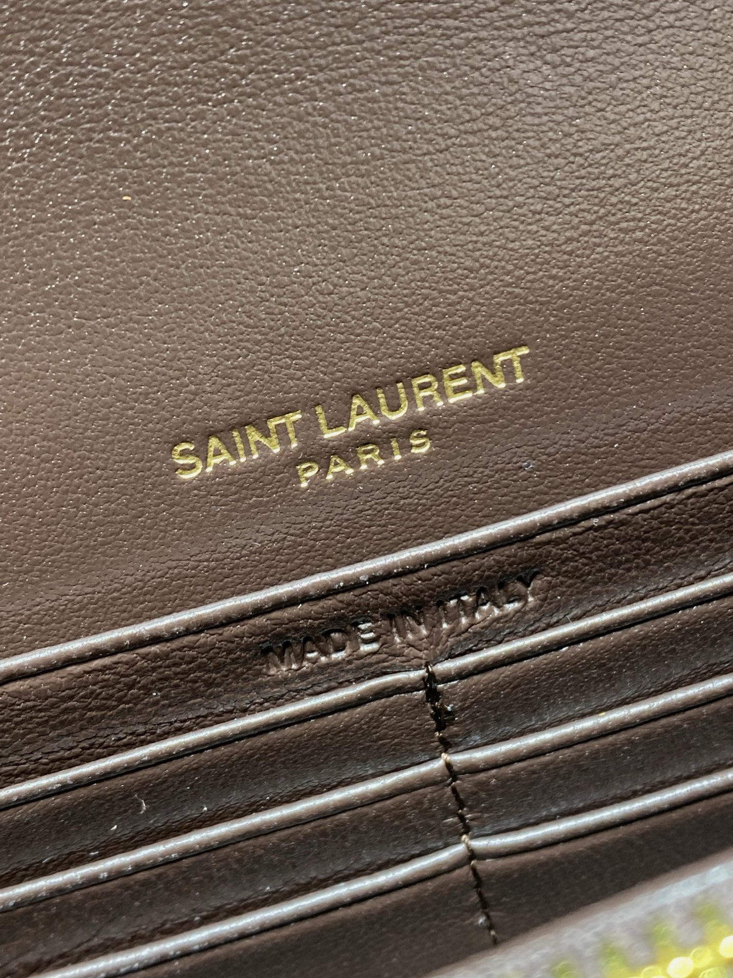 Ysl Clutch Bag Sheepskin L-s