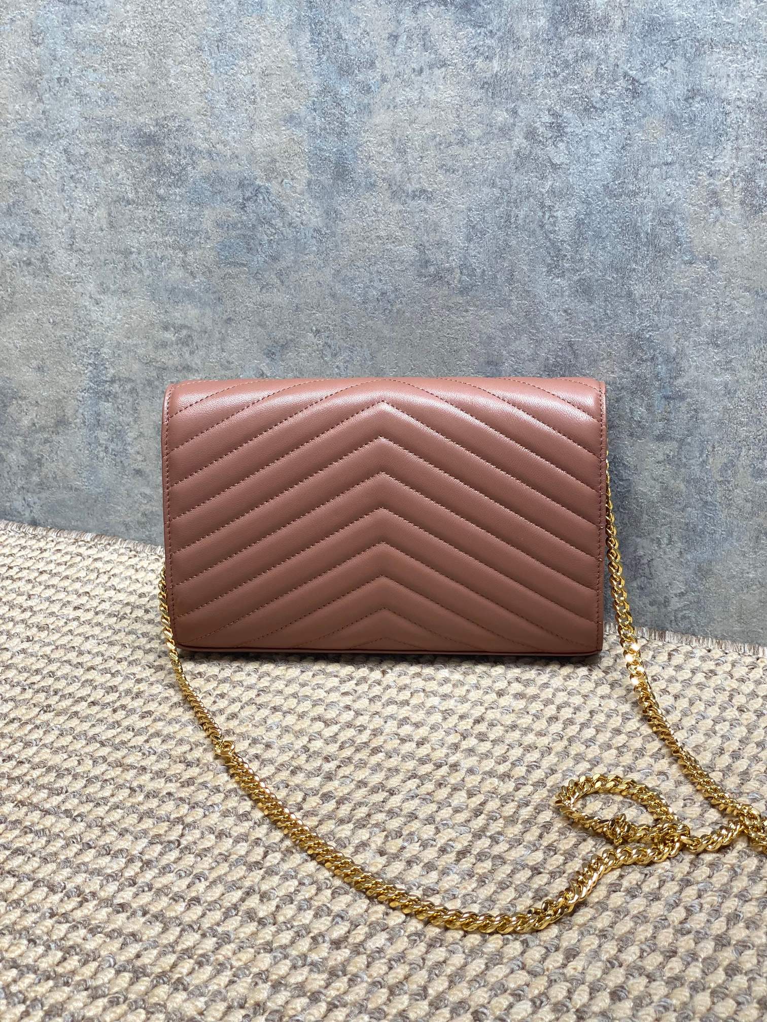 Ysl Clutch Bag Sheepskin L-s