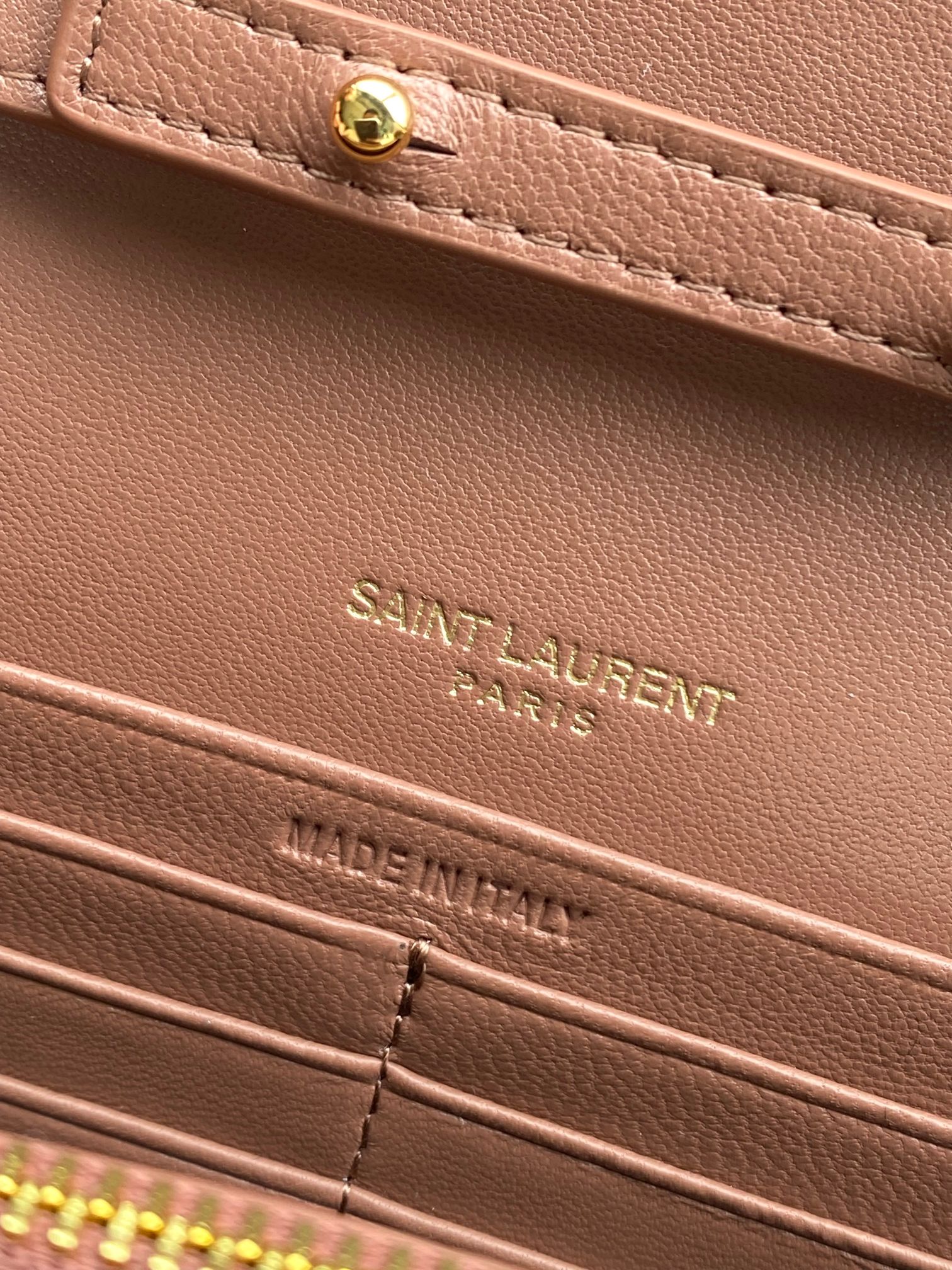 Ysl Clutch Bag Sheepskin L-s