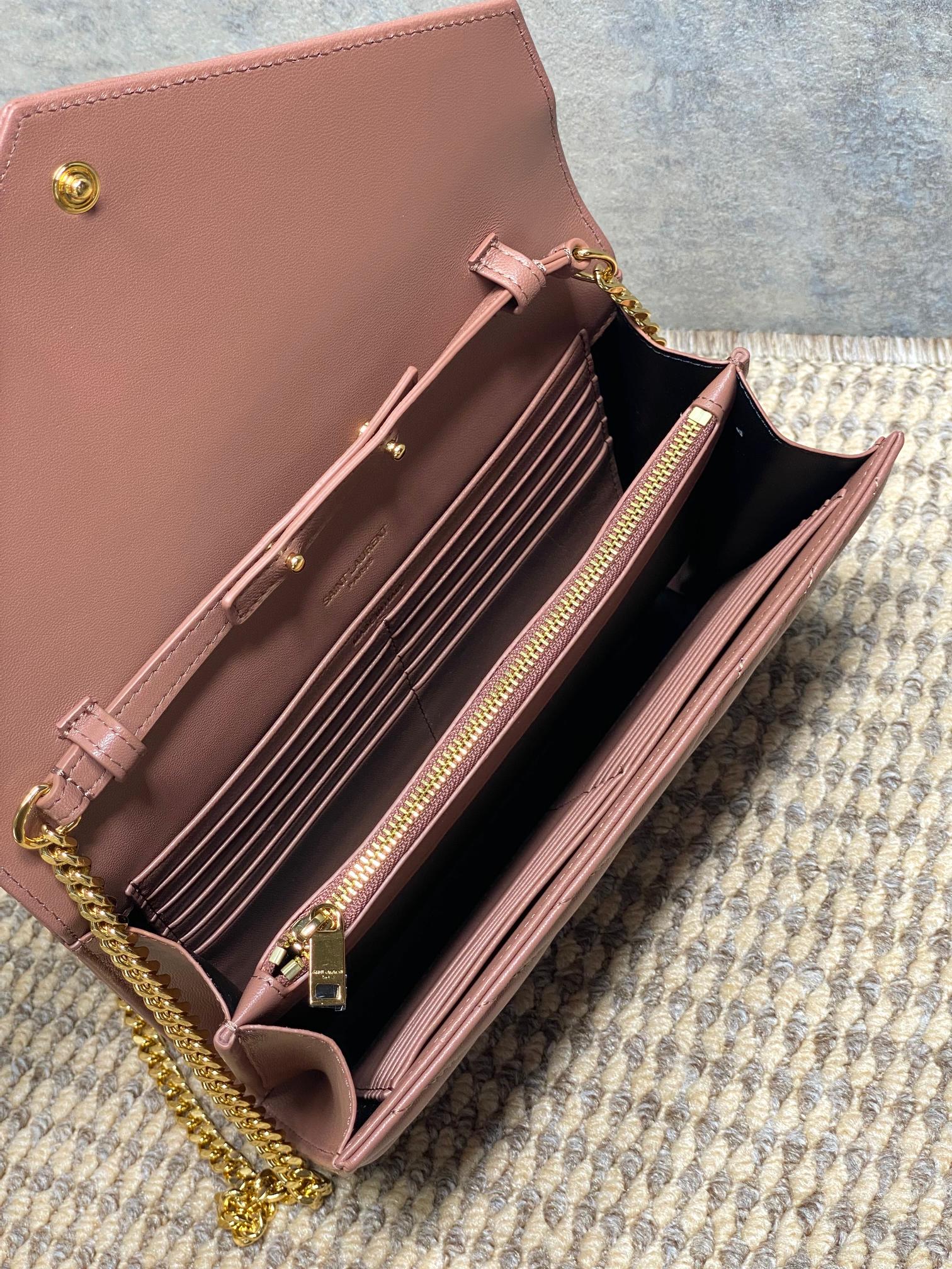 Ysl Clutch Bag Sheepskin L-s