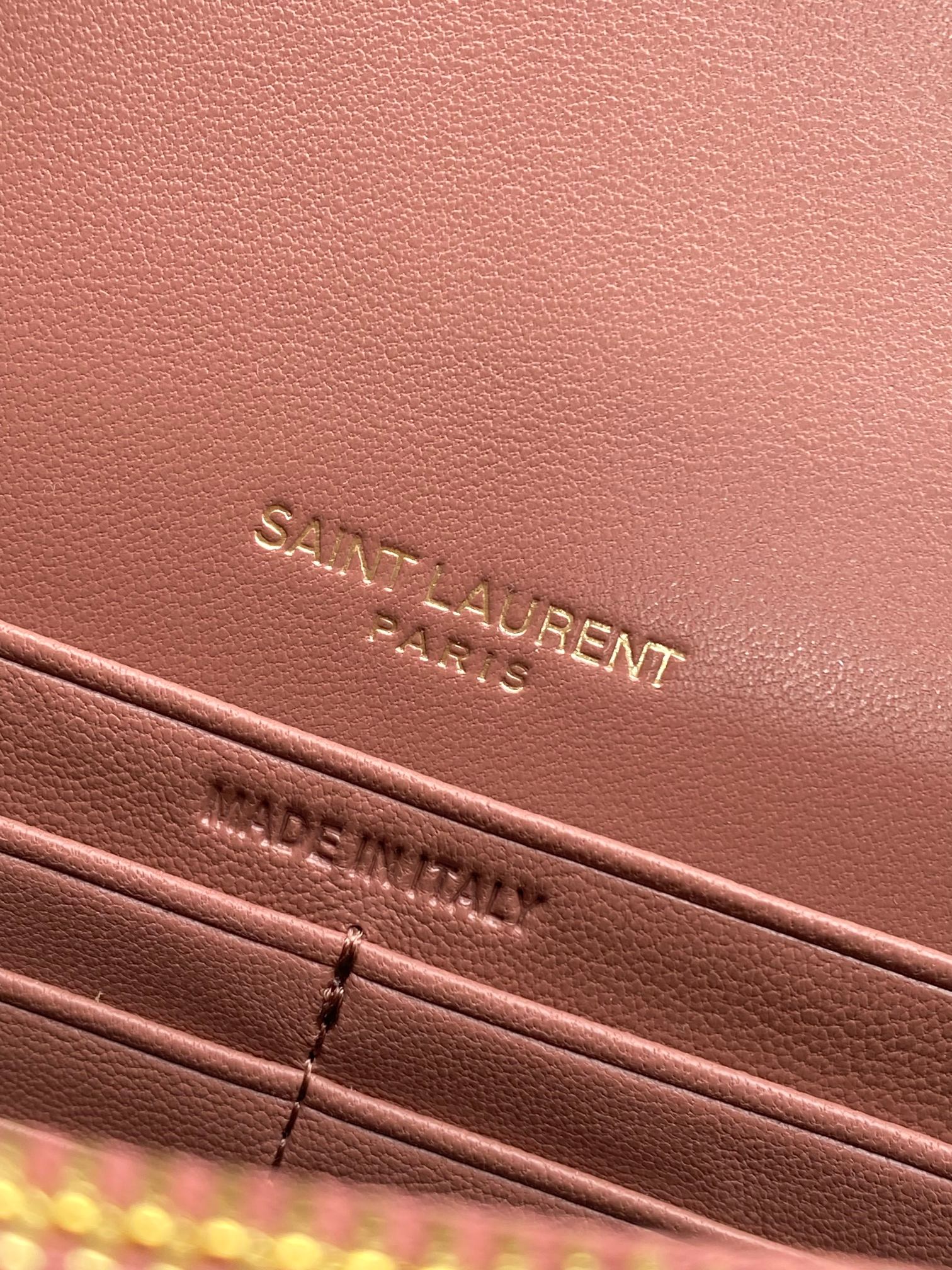 Ysl Clutch Bag Sheepskin L-s