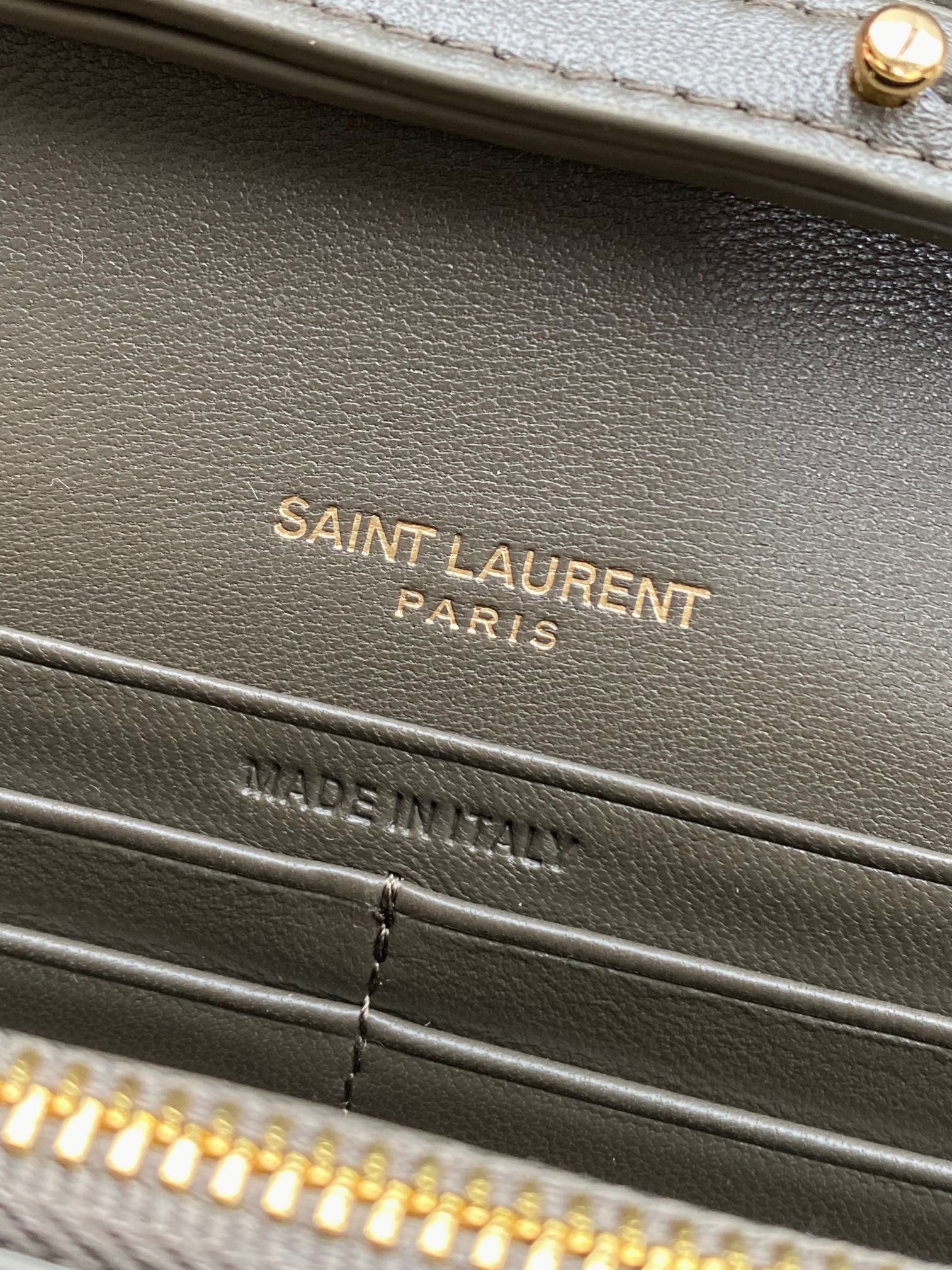 Ysl Clutch Bag Sheepskin L-s
