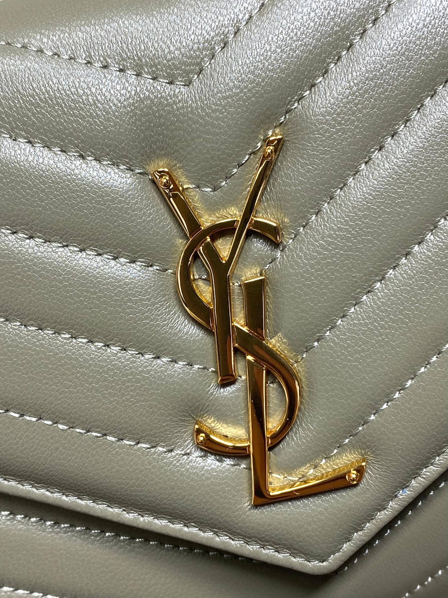 Ysl Clutch Bag Sheepskin L-s