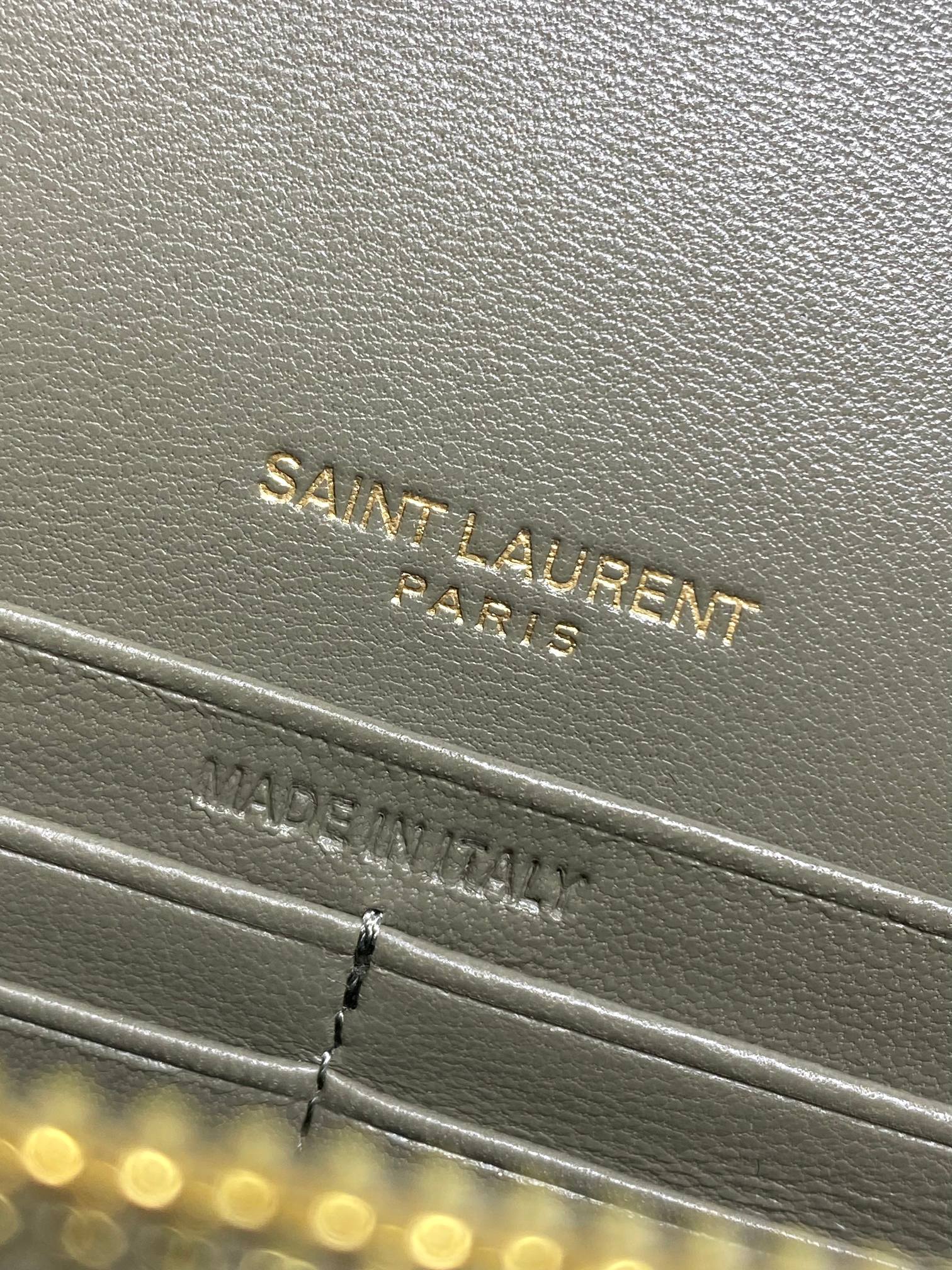 Ysl Clutch Bag Sheepskin L-s