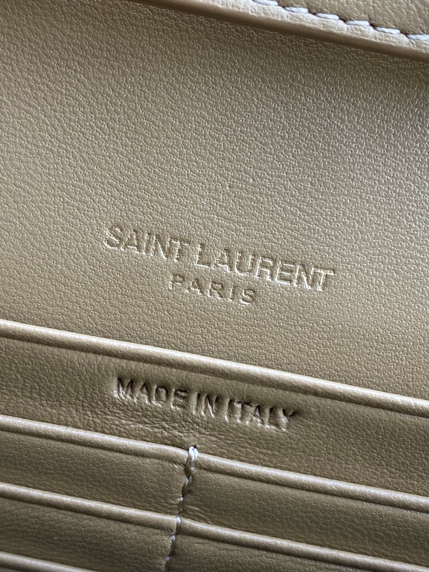 Ysl Clutch Bag Sheepskin L-s