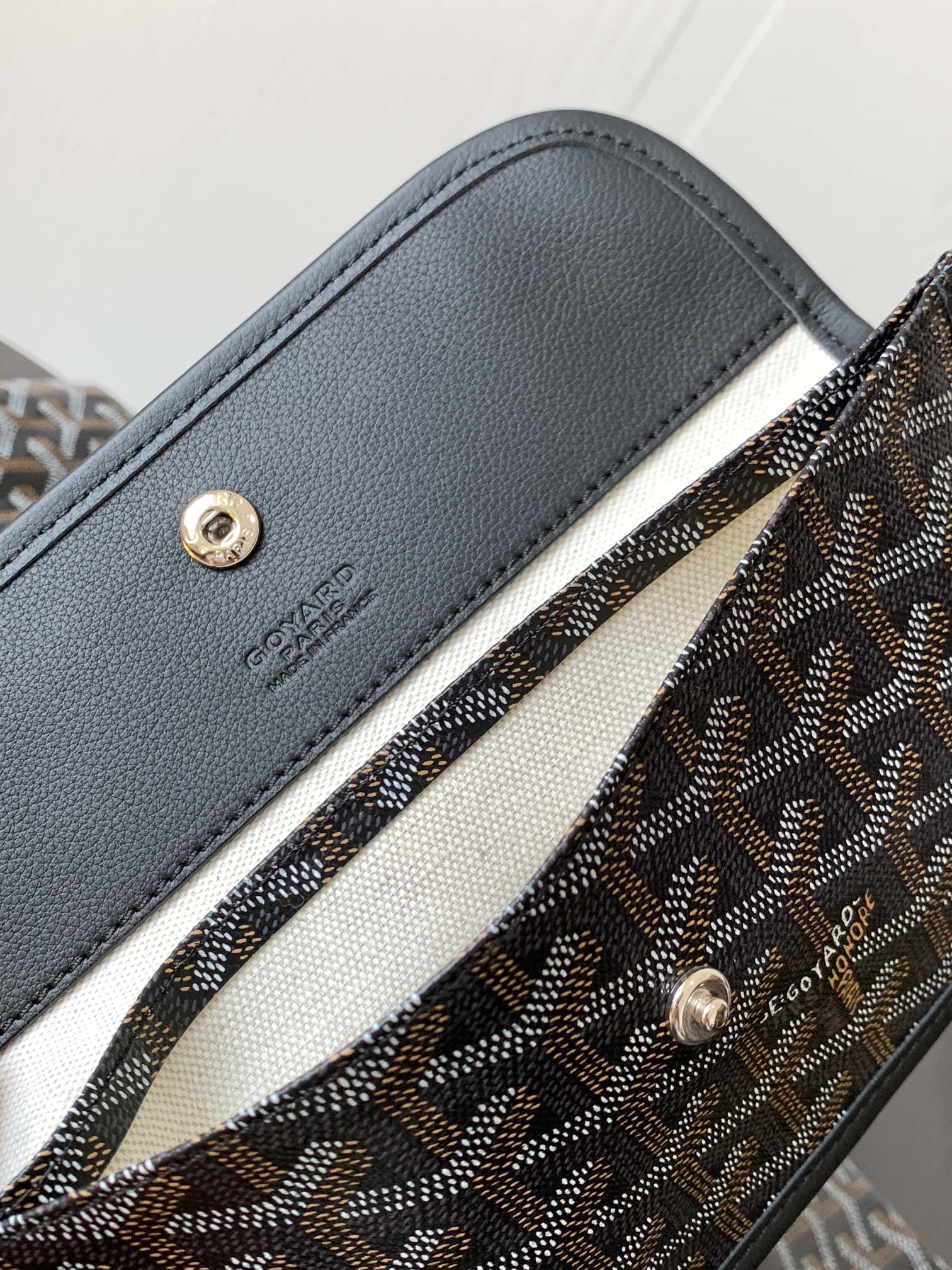 Goyard Basic Bag Canvas Black M-l-s