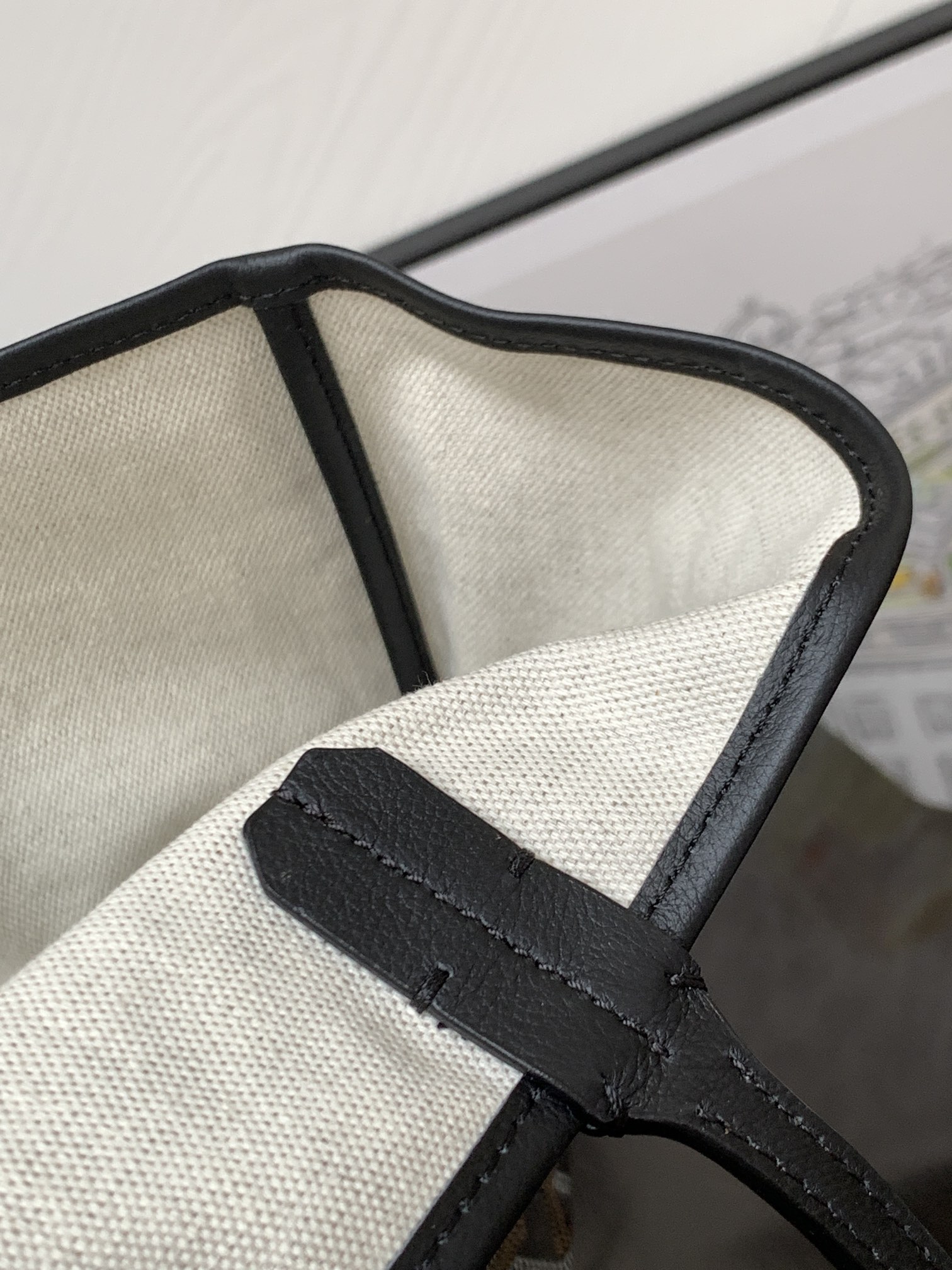 Goyard Basic Bag Canvas Black M-l-s