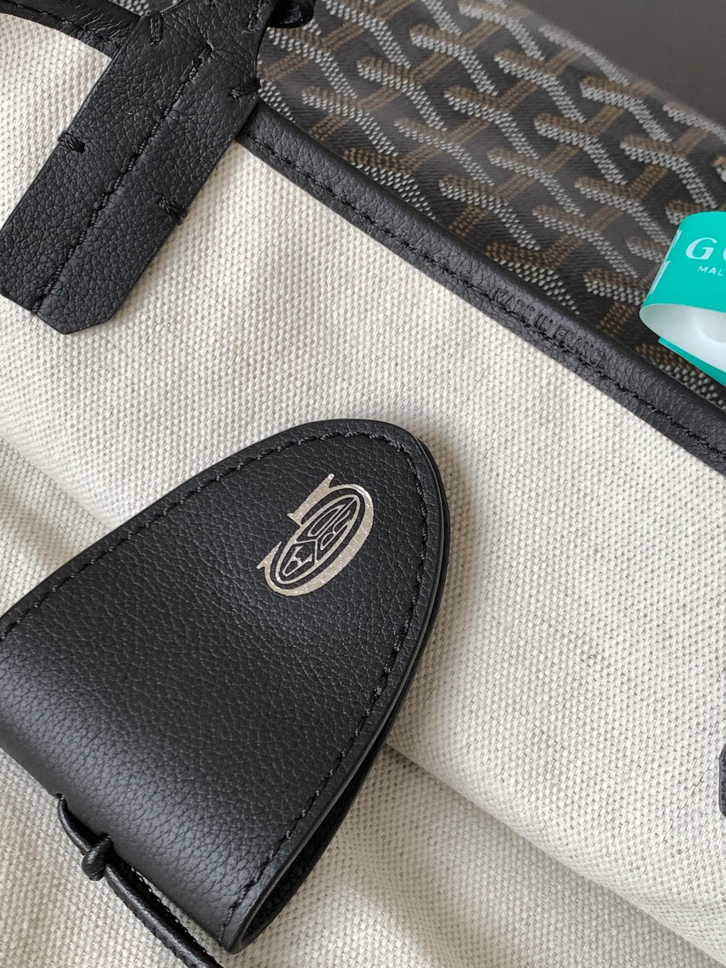 Goyard Basic Bag Canvas Black M-l-s