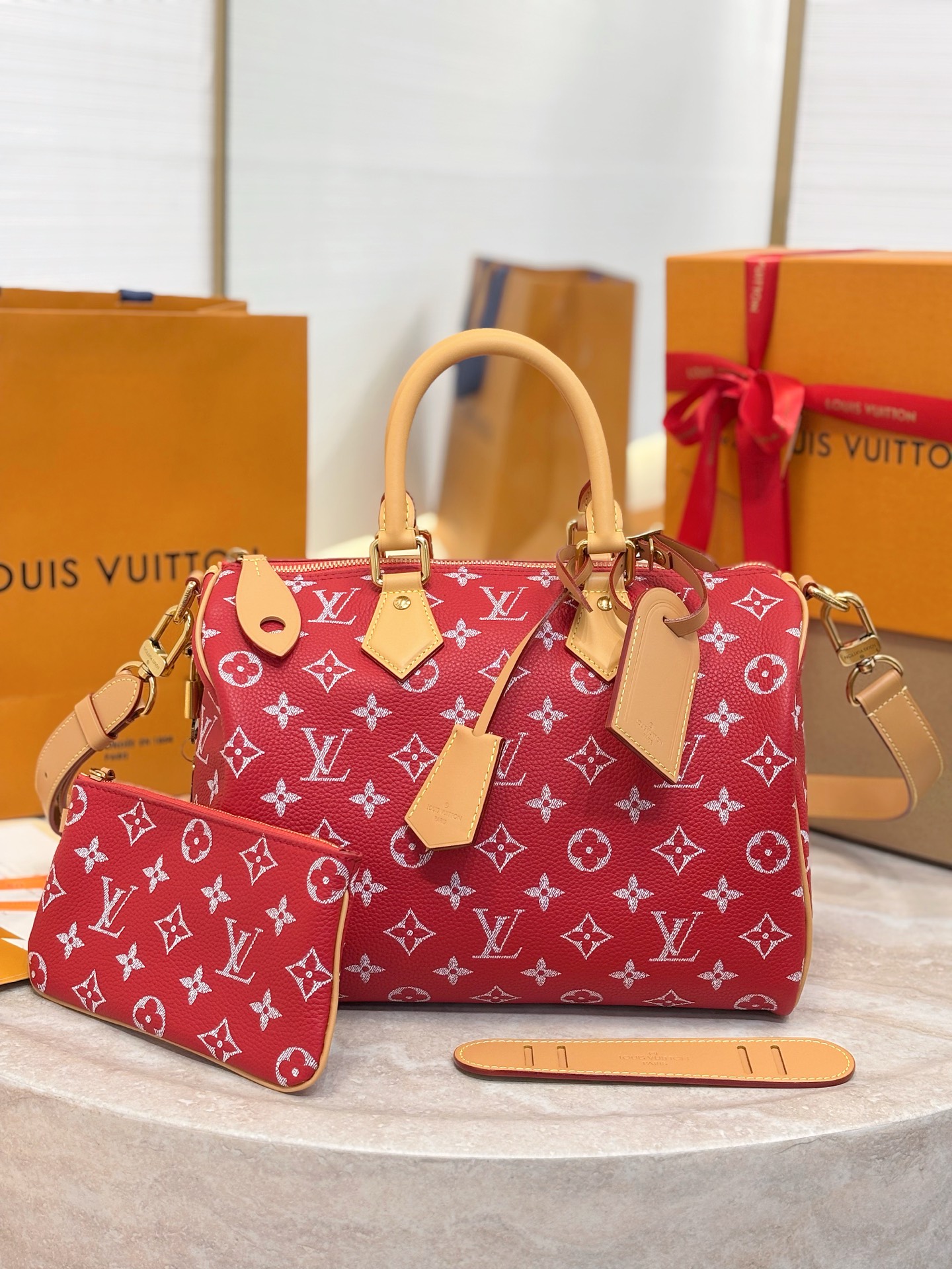 Louis Vuitton Basic Bag Cow Leather 18cm-m-l-s