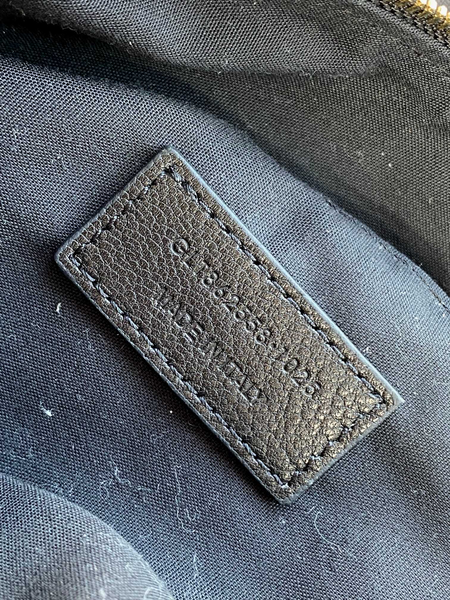 Ysl Basic Bag Sheepskin Black 10cm-m-l-s