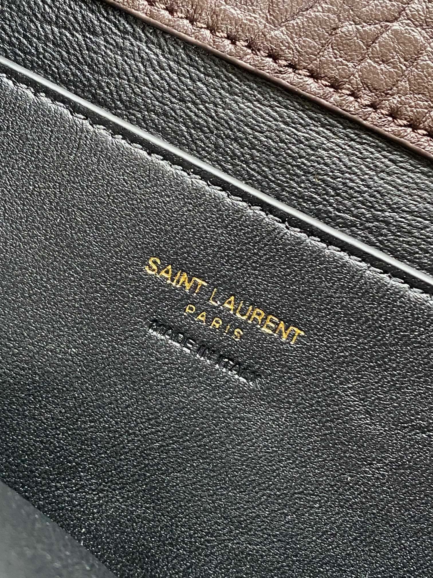 Ysl Basic Bag Sheepskin Gold M-l-s