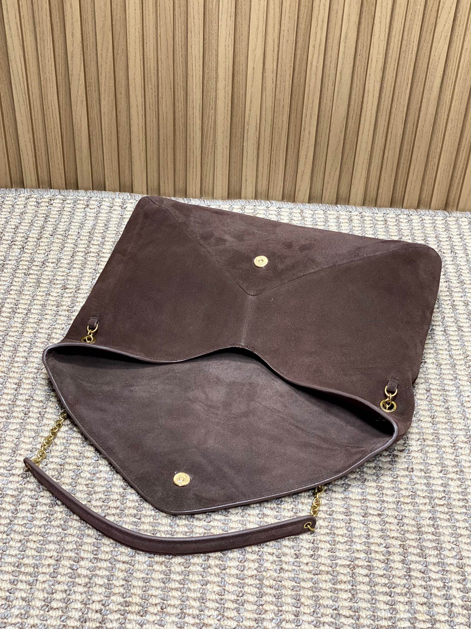 Ysl Basic Bag Sheepskin Gold M-l-s