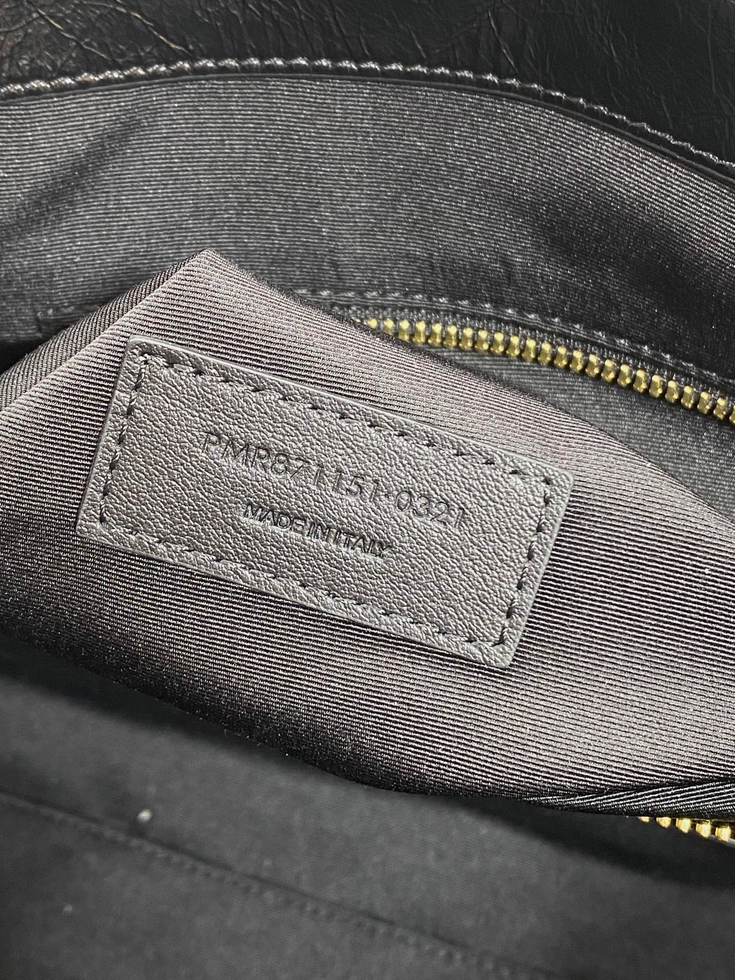 Ysl Tote Bag Cow Leather Black 14cm-l-s