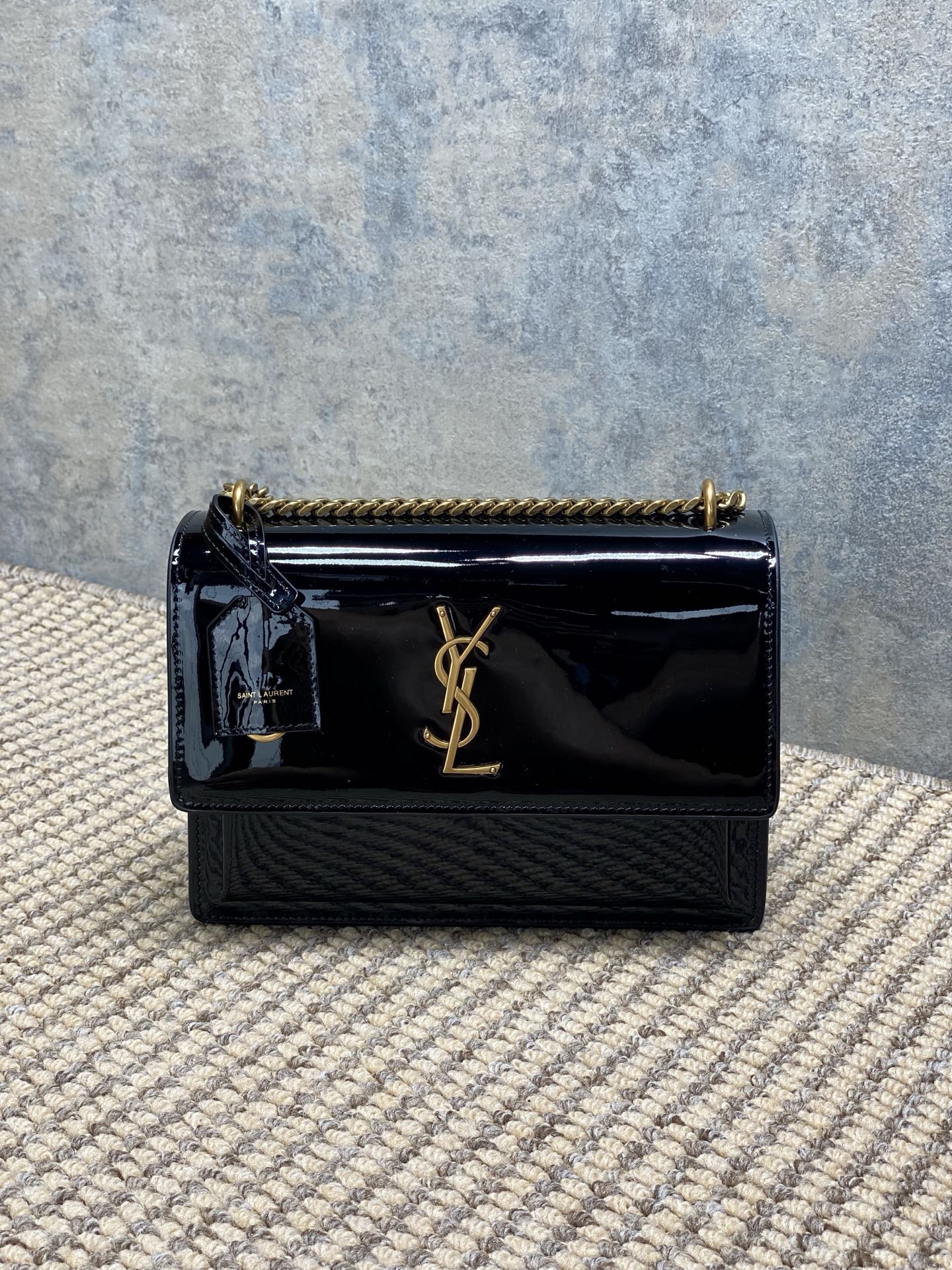Ysl Basic Bag Red M-l-s