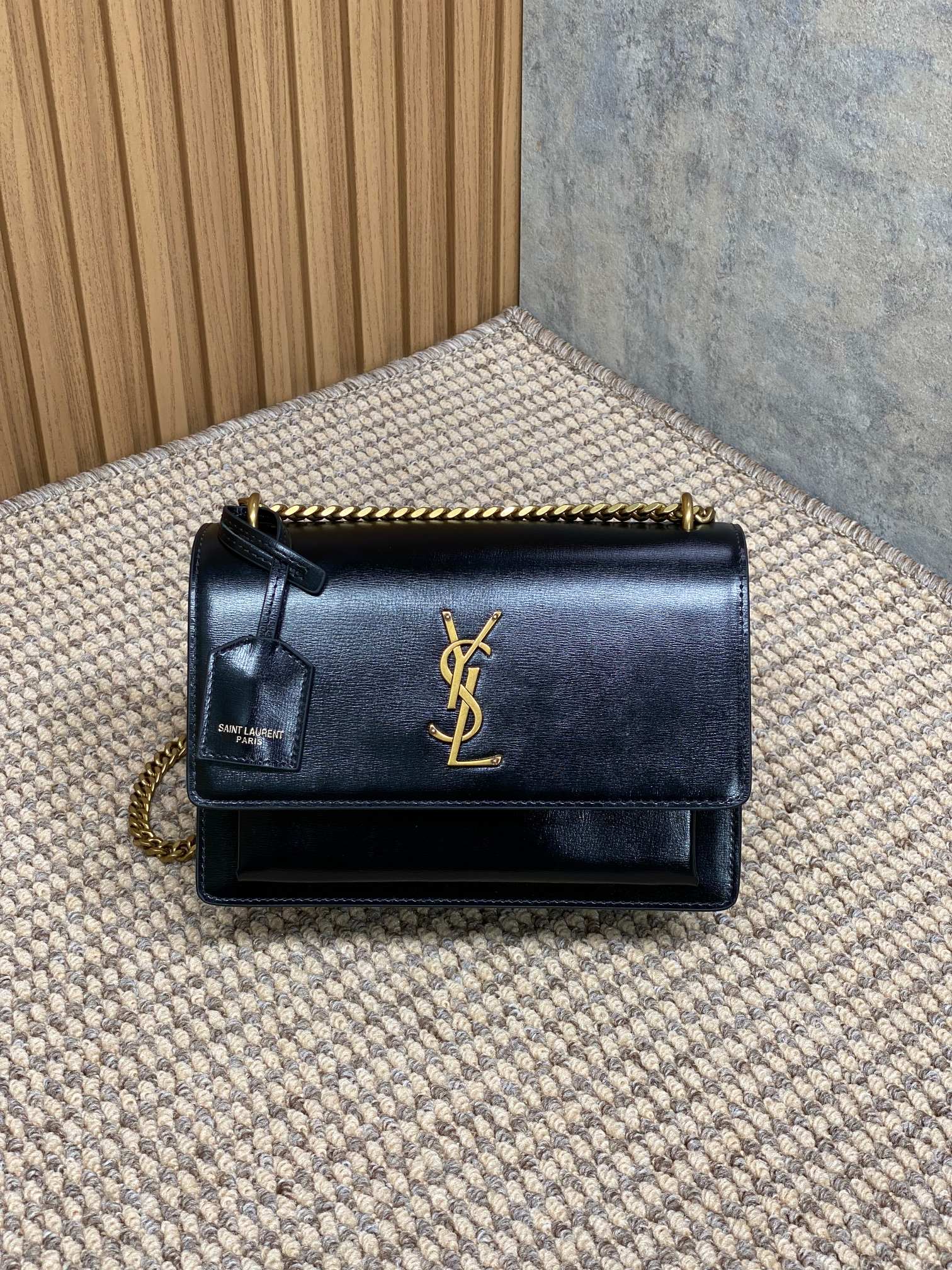 Ysl Basic Bag Gold M-l-s