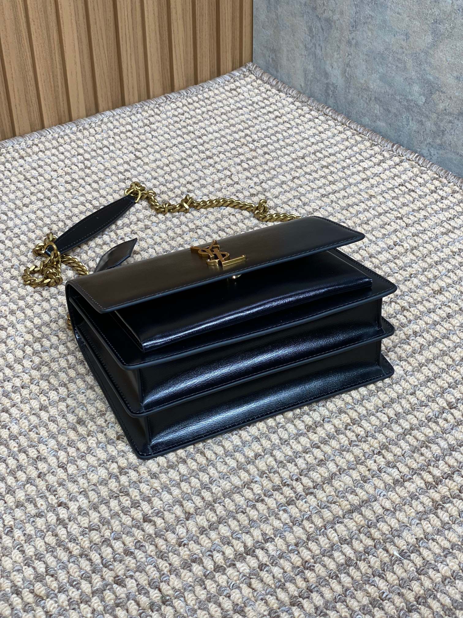 Ysl Basic Bag Gold M-l-s