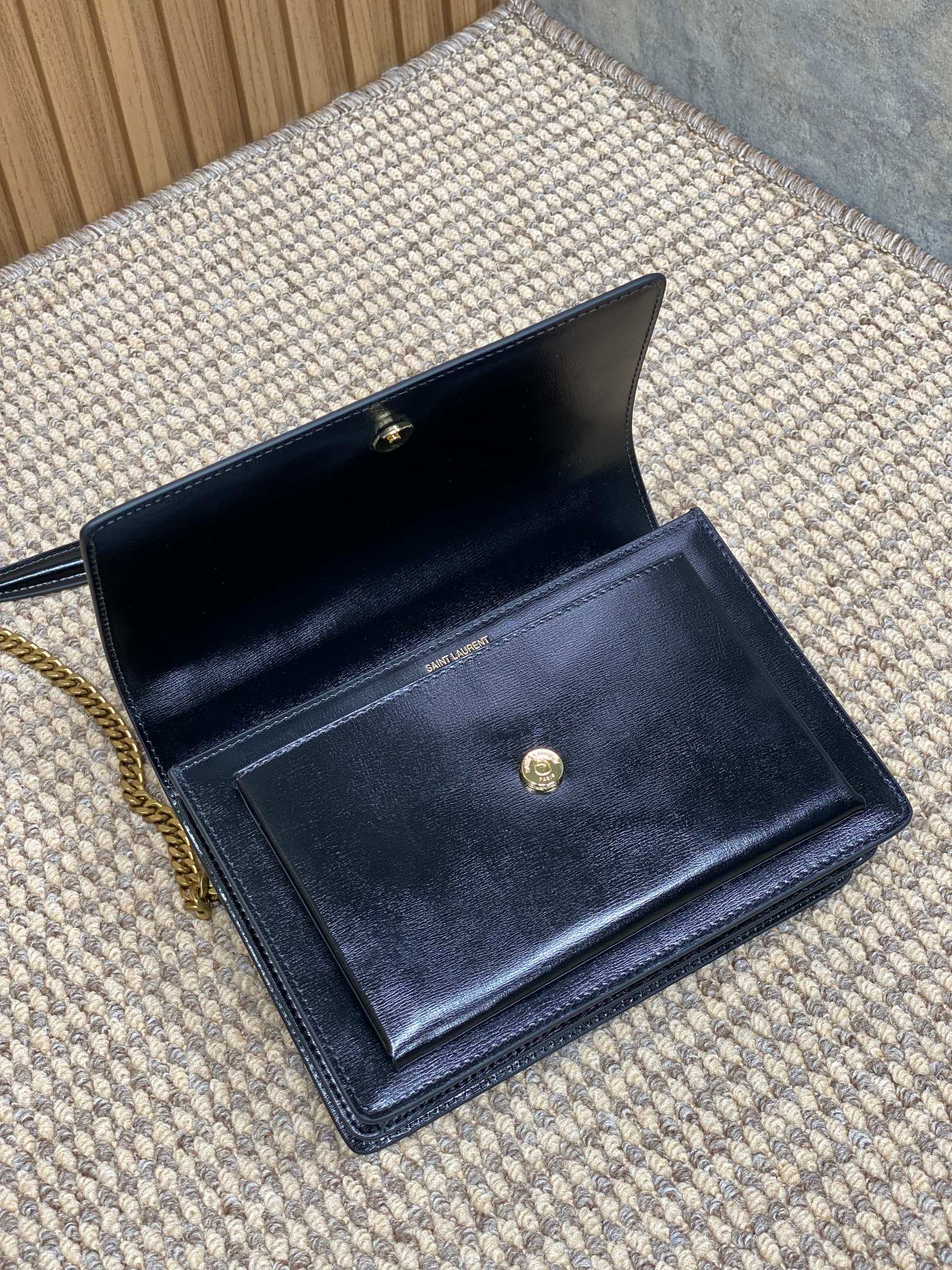 Ysl Basic Bag Gold M-l-s