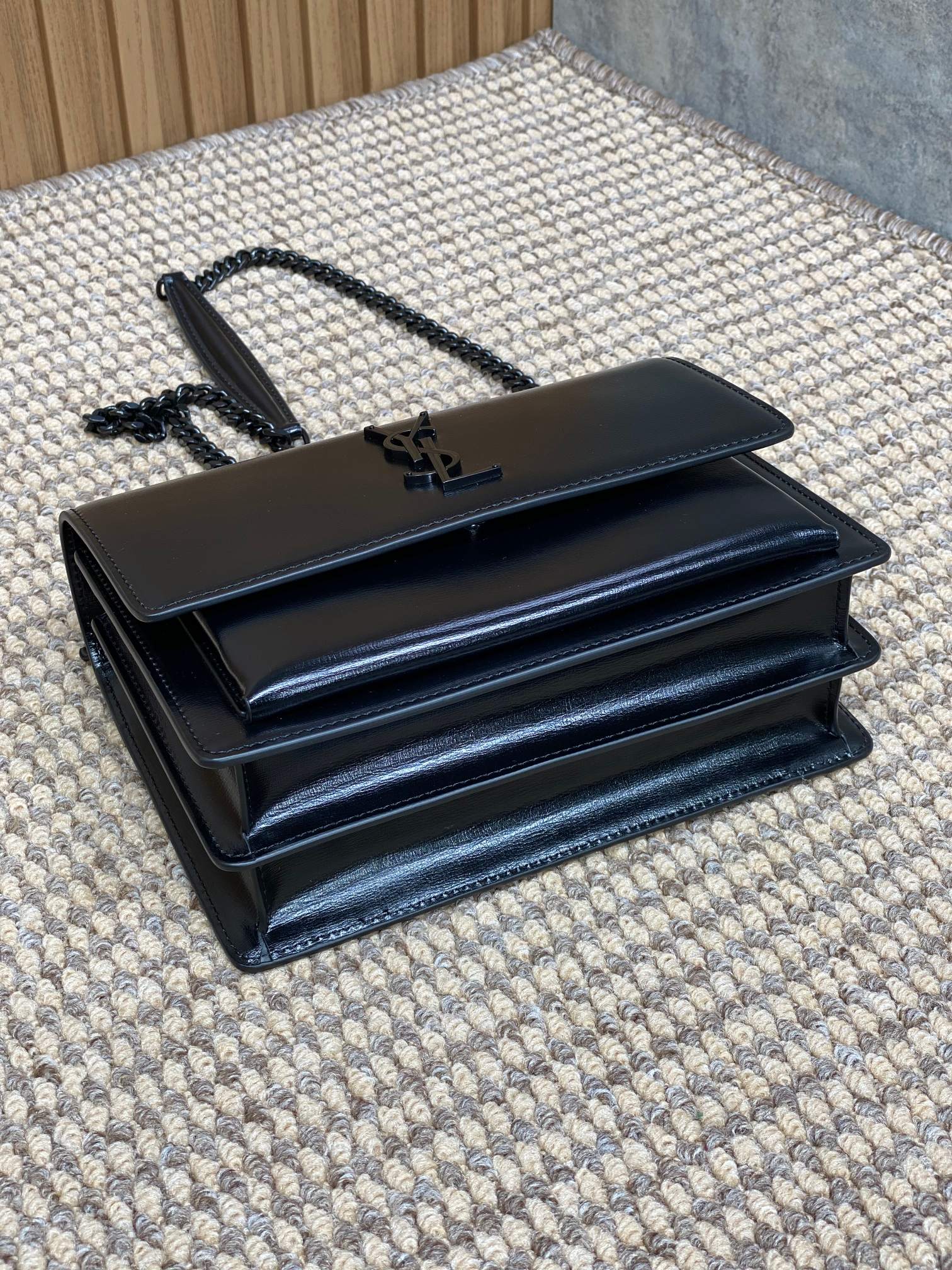 Ysl Basic Bag Gold M-l-s